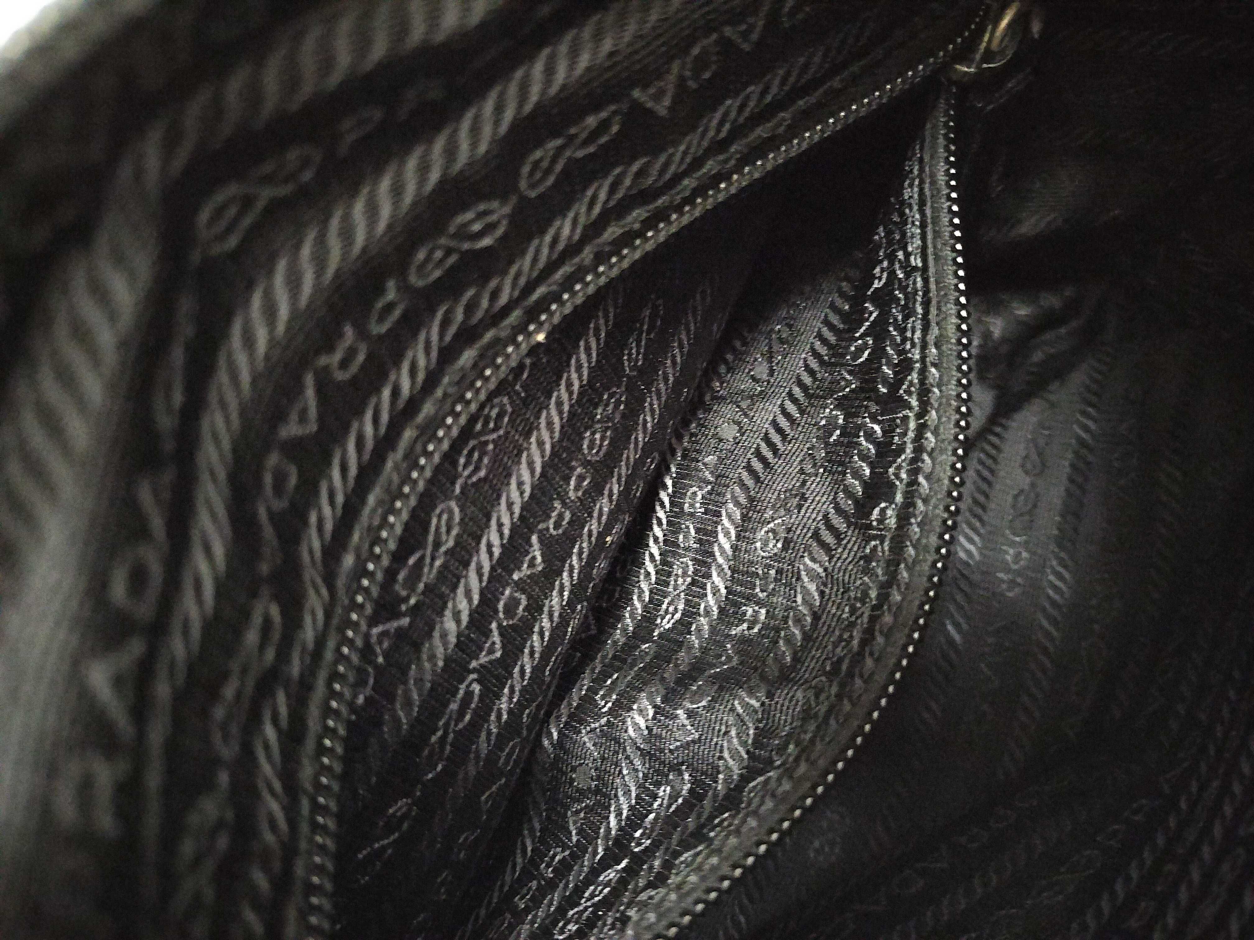 Shoulder Bag Nylon Black Shoulder Bag — view 12