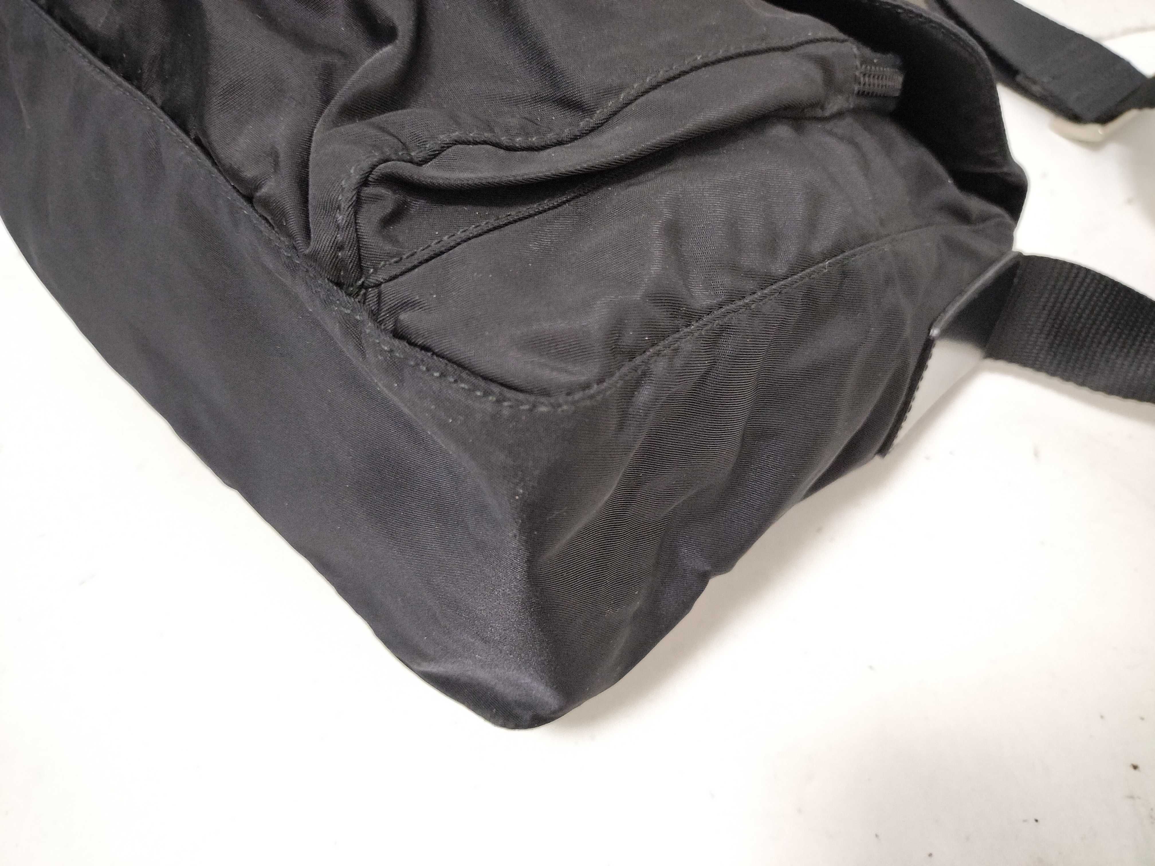 Shoulder Bag Nylon Black Shoulder Bag — view 7
