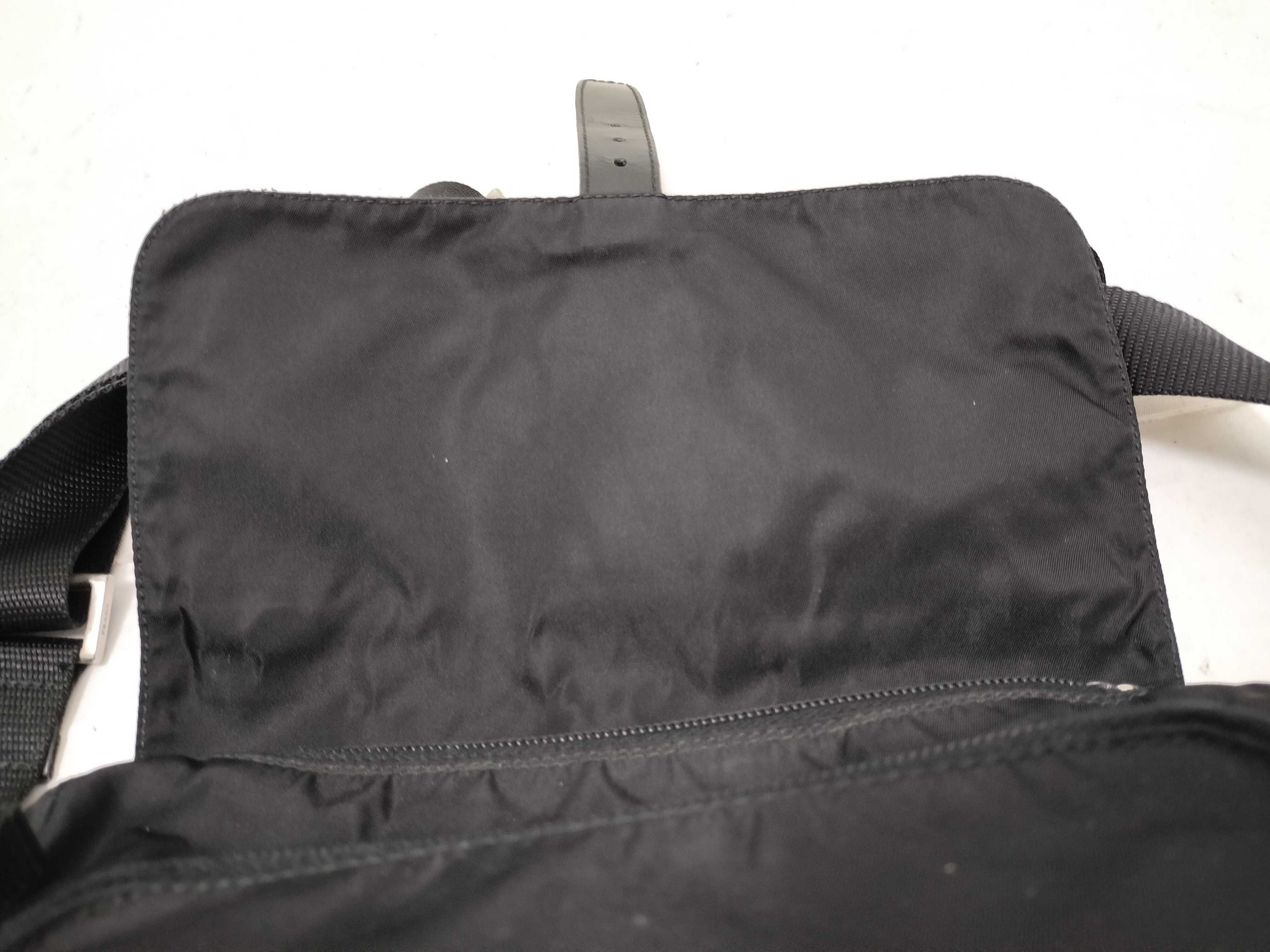 Shoulder Bag Nylon Black Shoulder Bag — view 9
