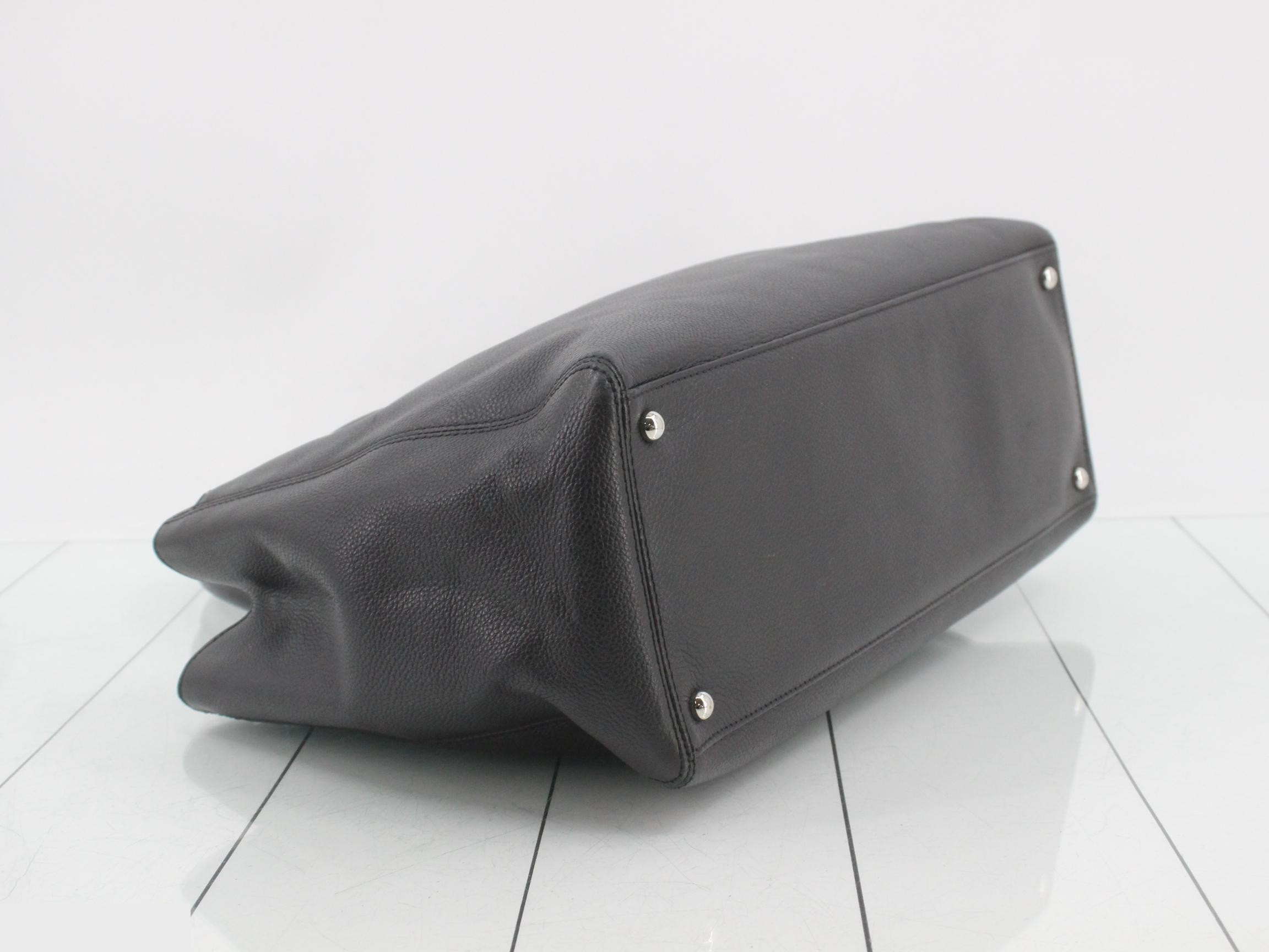 Executive tote bag with pouch and strap. — view 5