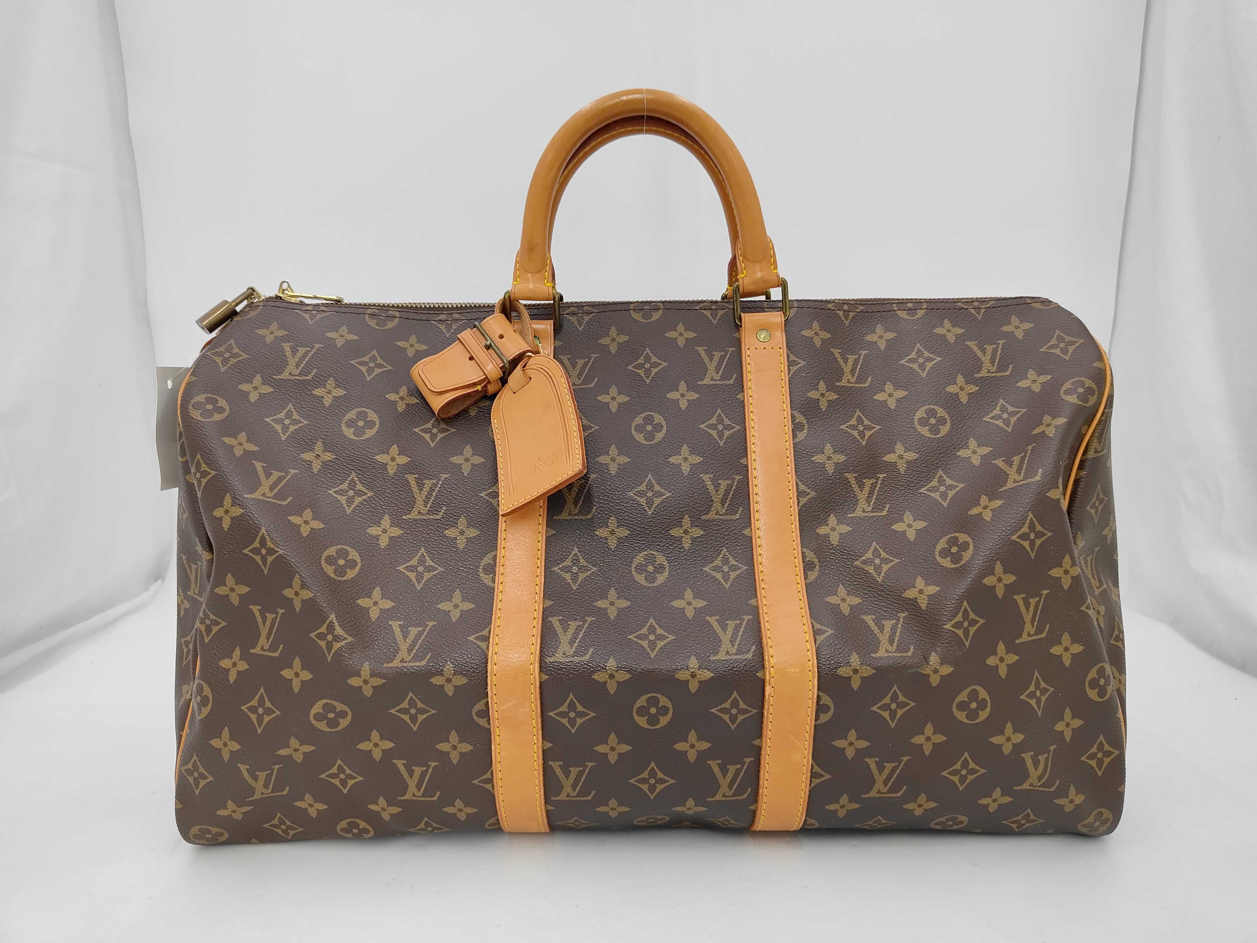 Monogram M41426 Keepall 50 Boston Bag