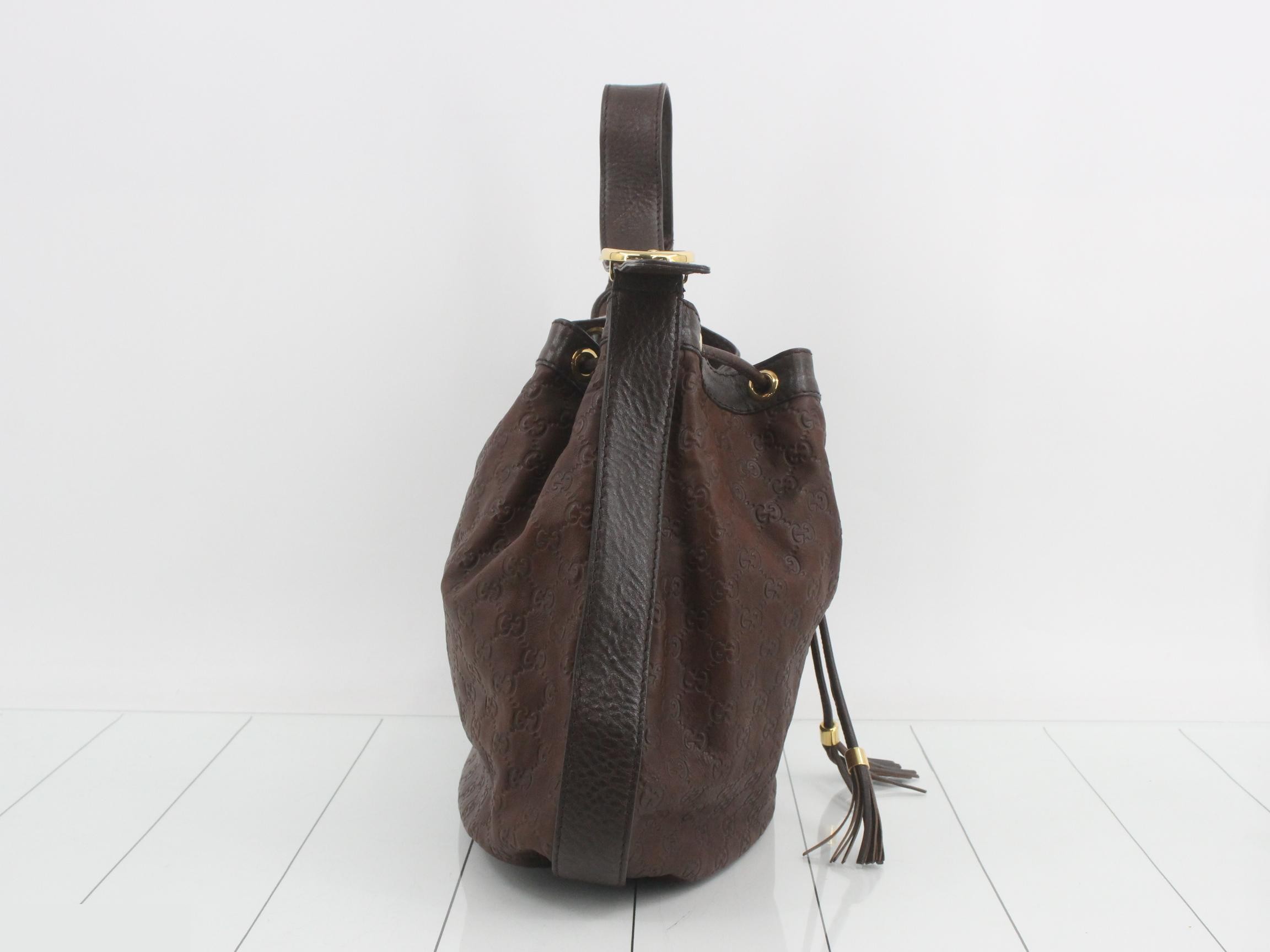 Guccissima Interlocking Shoulder Bag — view 4