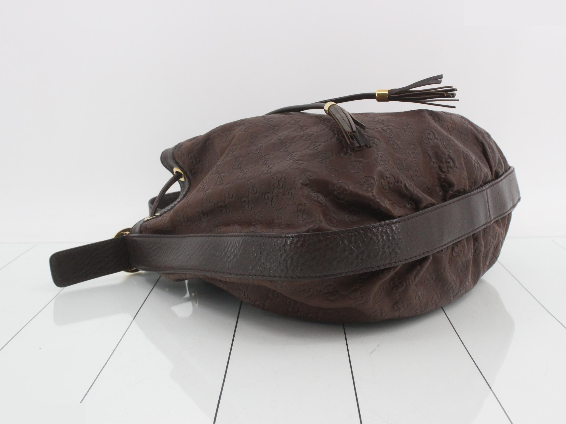 Guccissima Interlocking Shoulder Bag — view 5