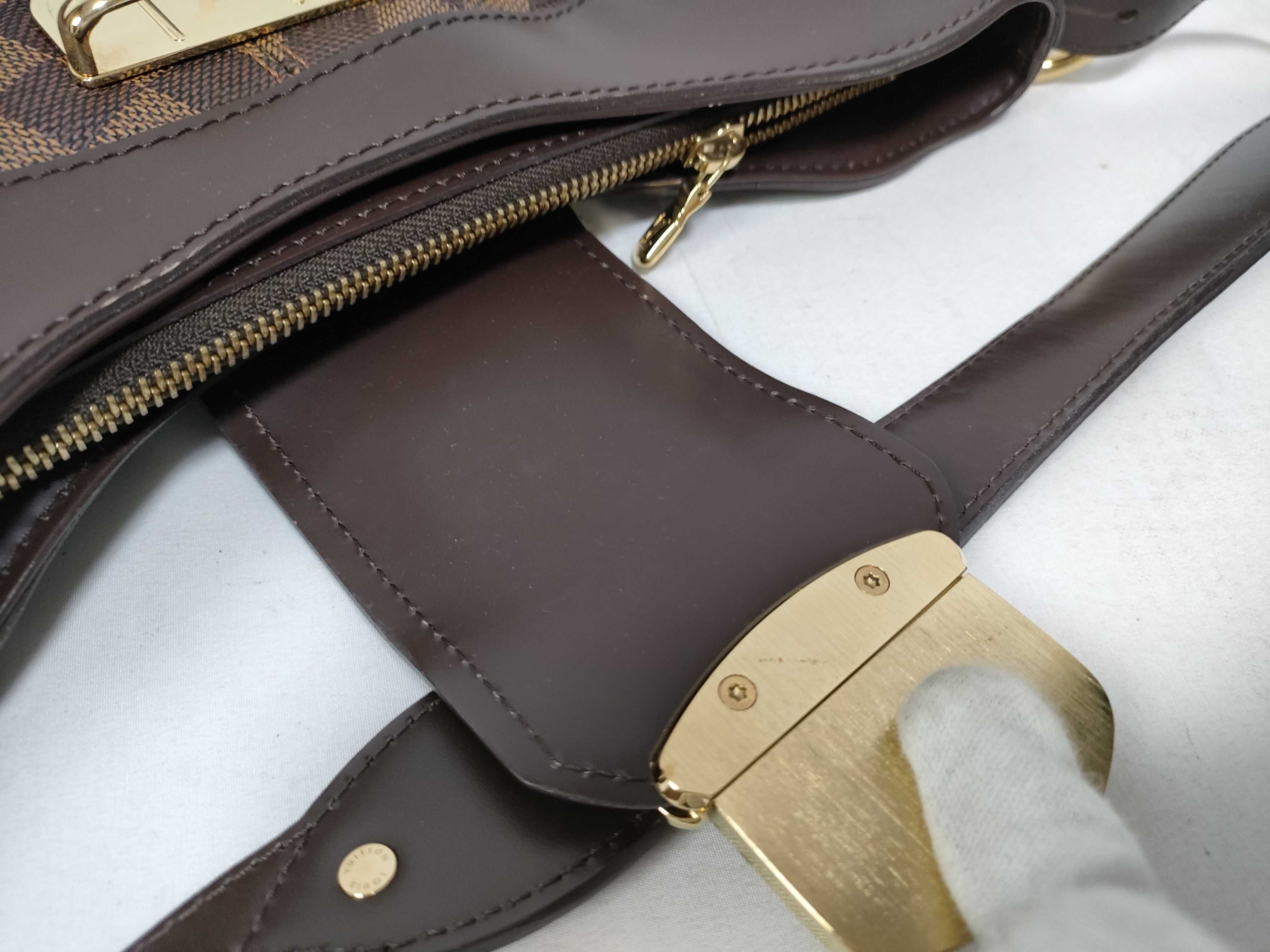 Damier VN - Damier Sistina MM N41541 Brown Handbag — view 11