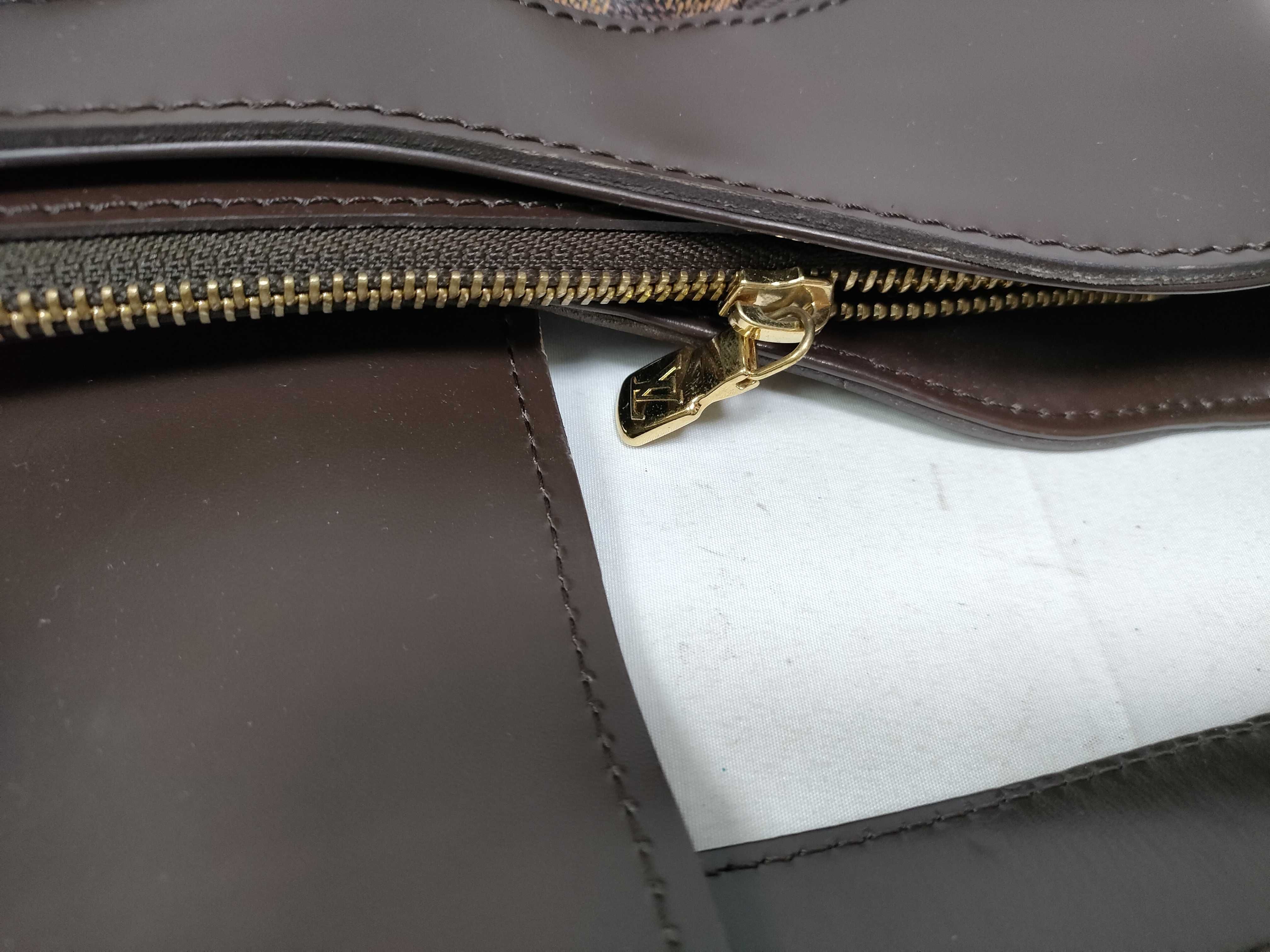 Damier VN - Damier Sistina MM N41541 Brown Handbag — view 12