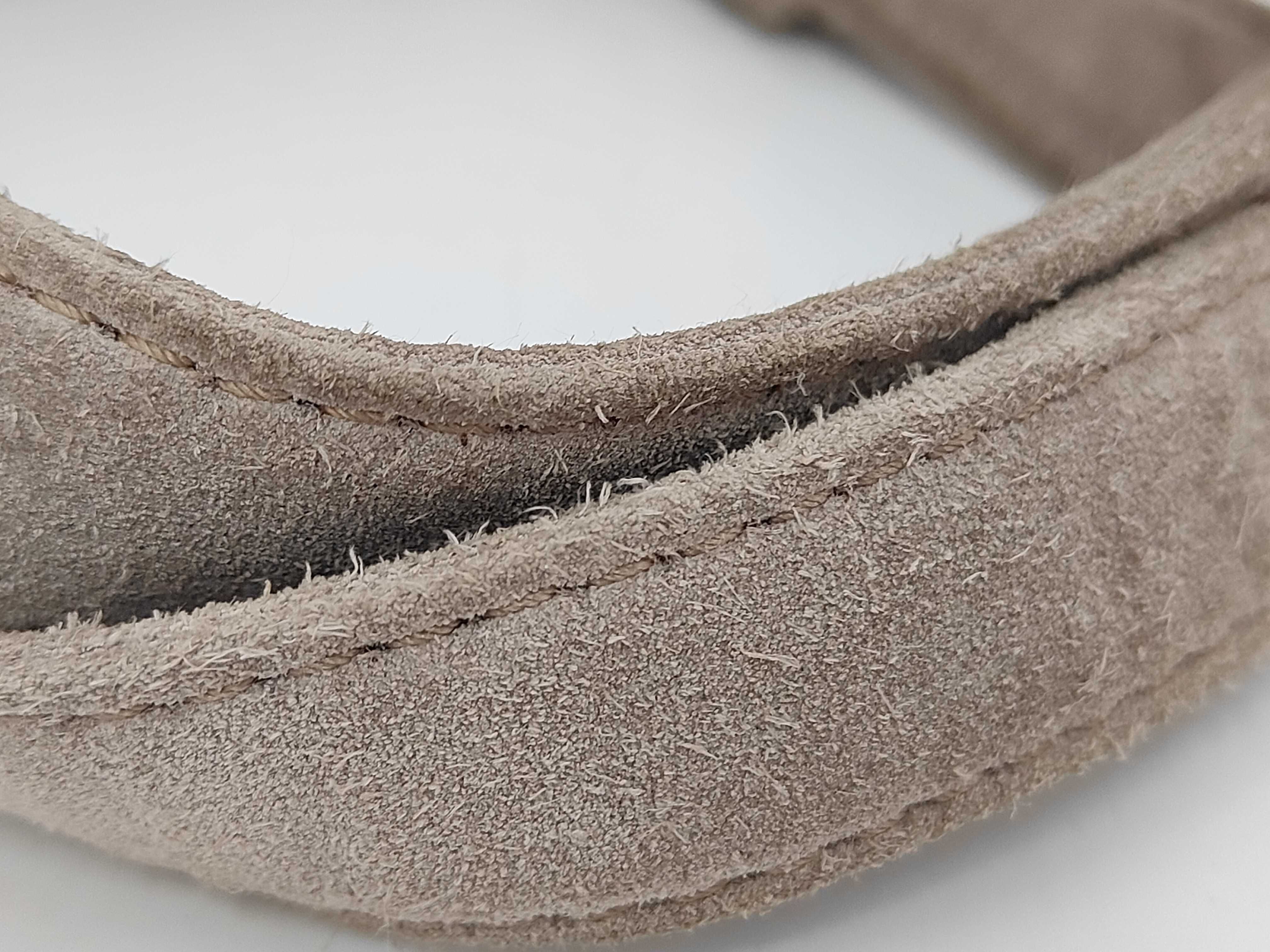 Mademoiselle Handbag, Suede, Gray, SS (Short Size) — view 4
