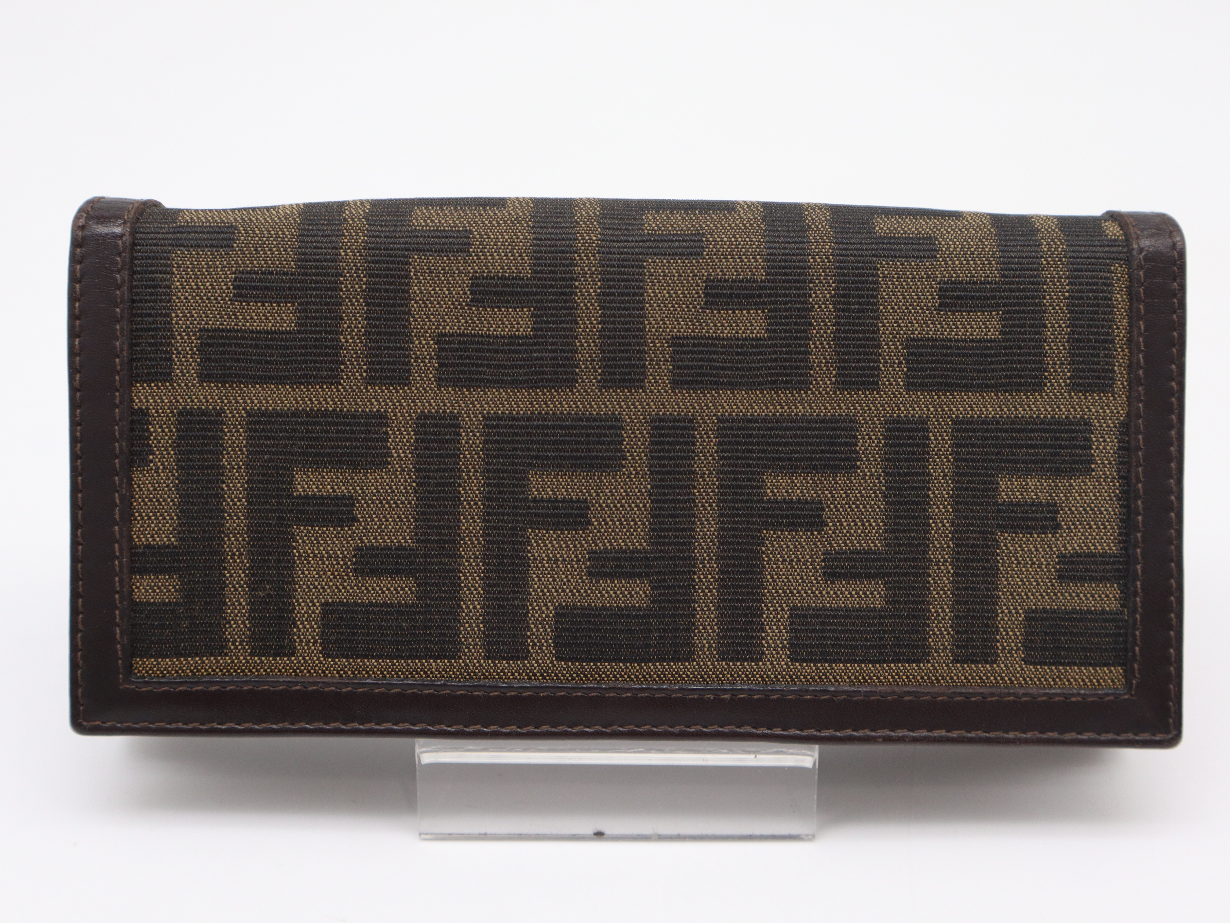 Zucca Brown Long Wallet