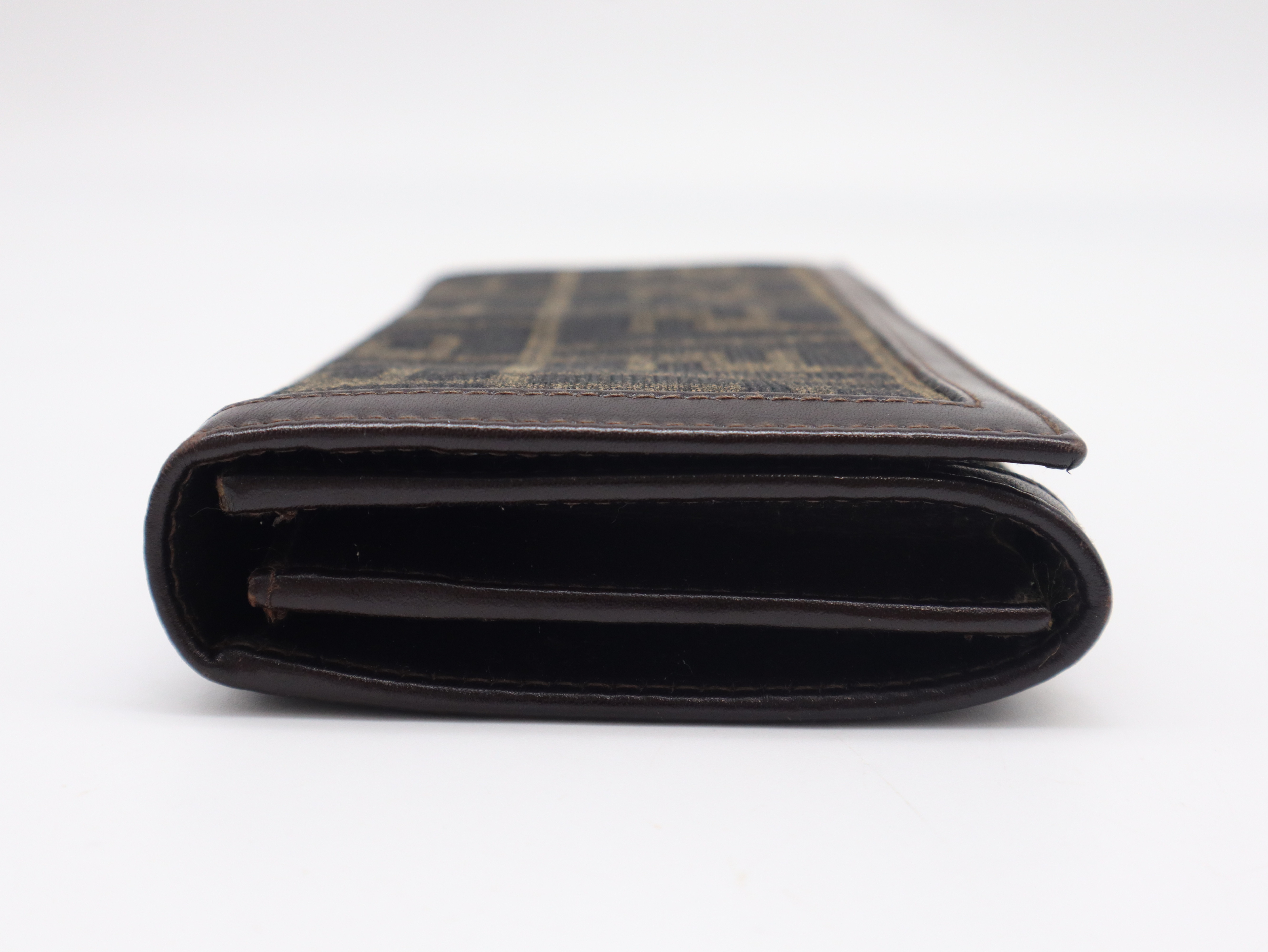 Zucca Brown Long Wallet — view 6