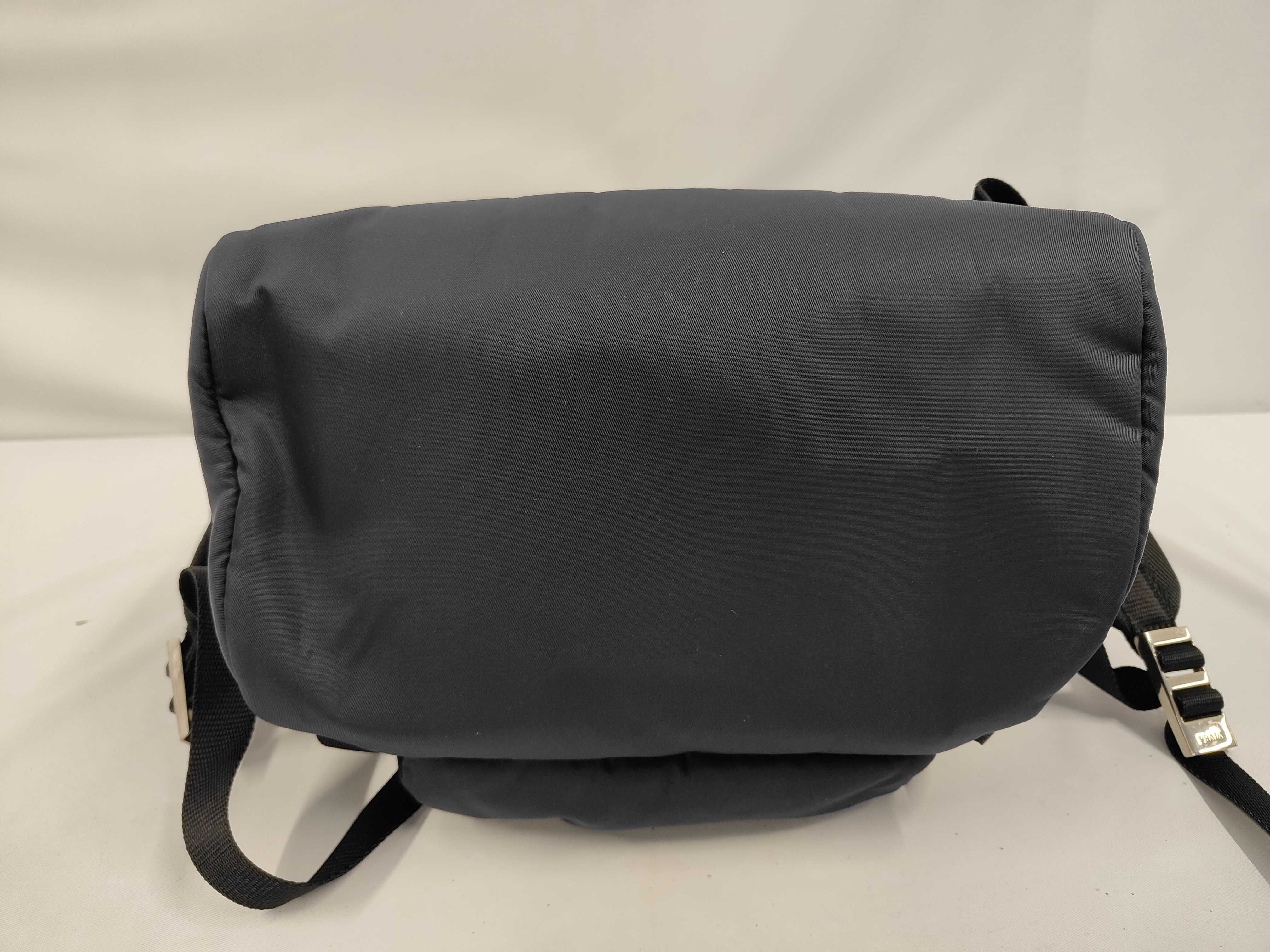 2VZ135 Nylon Backpack, Navy — view 3