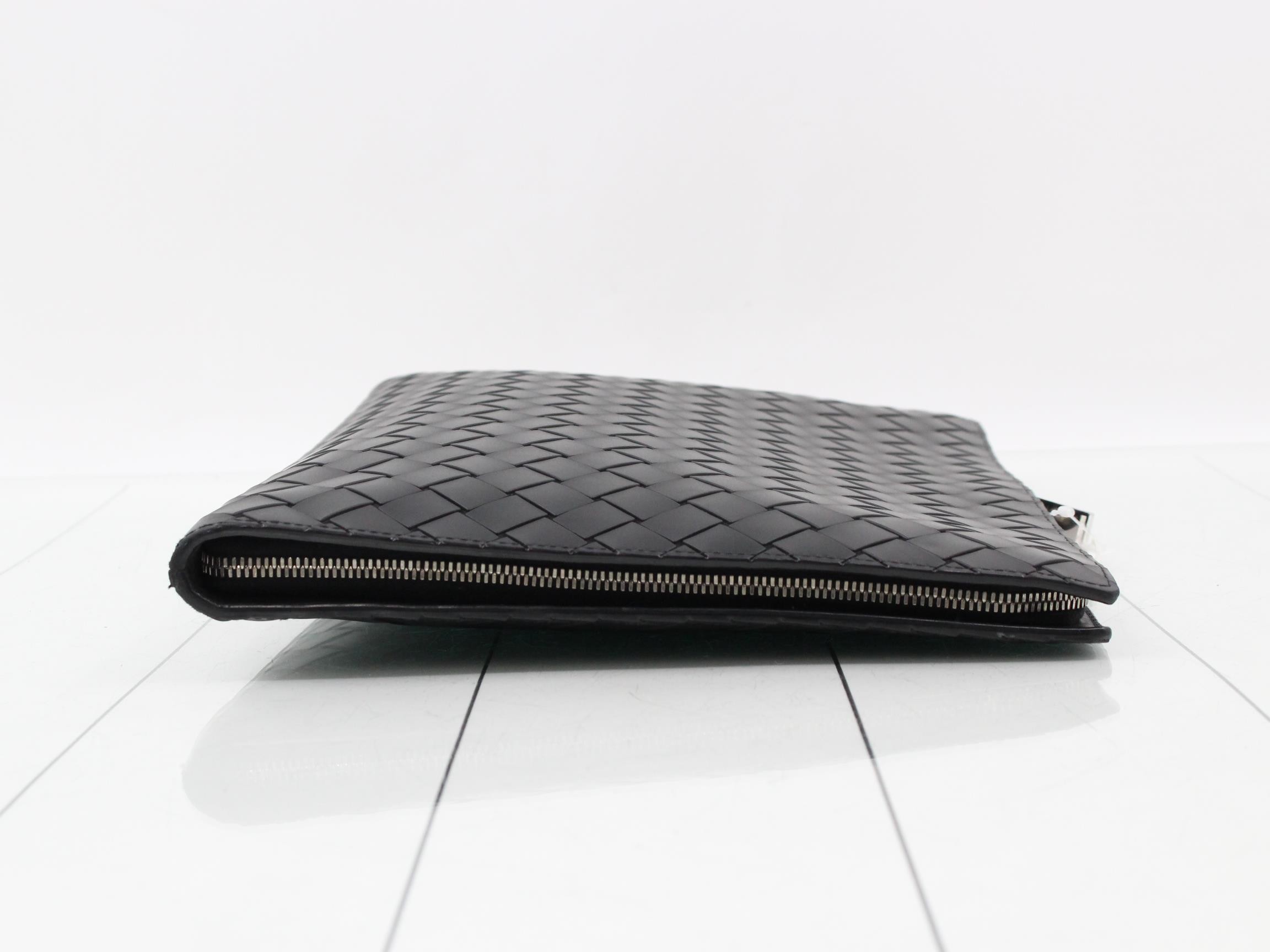 Intrecciato Clutch Bag — view 3