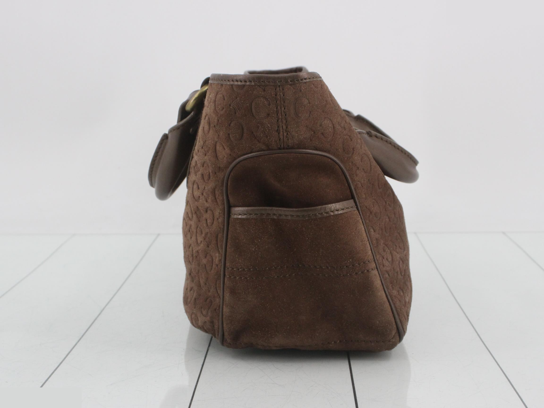 Suede C Macadam Boogie Bag Handbag — view 3