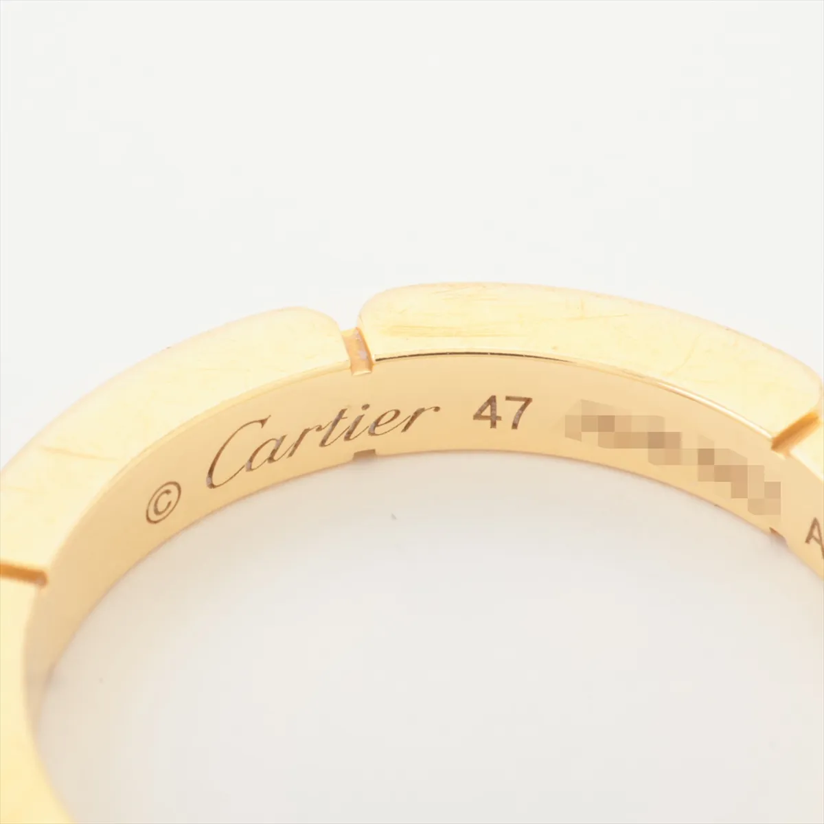 Maillon Panthère 4P Diamond Ring, 750 (Yellow Gold), 3.8g, Size 47, JGK652, Dents, CRB4080347 — view 3