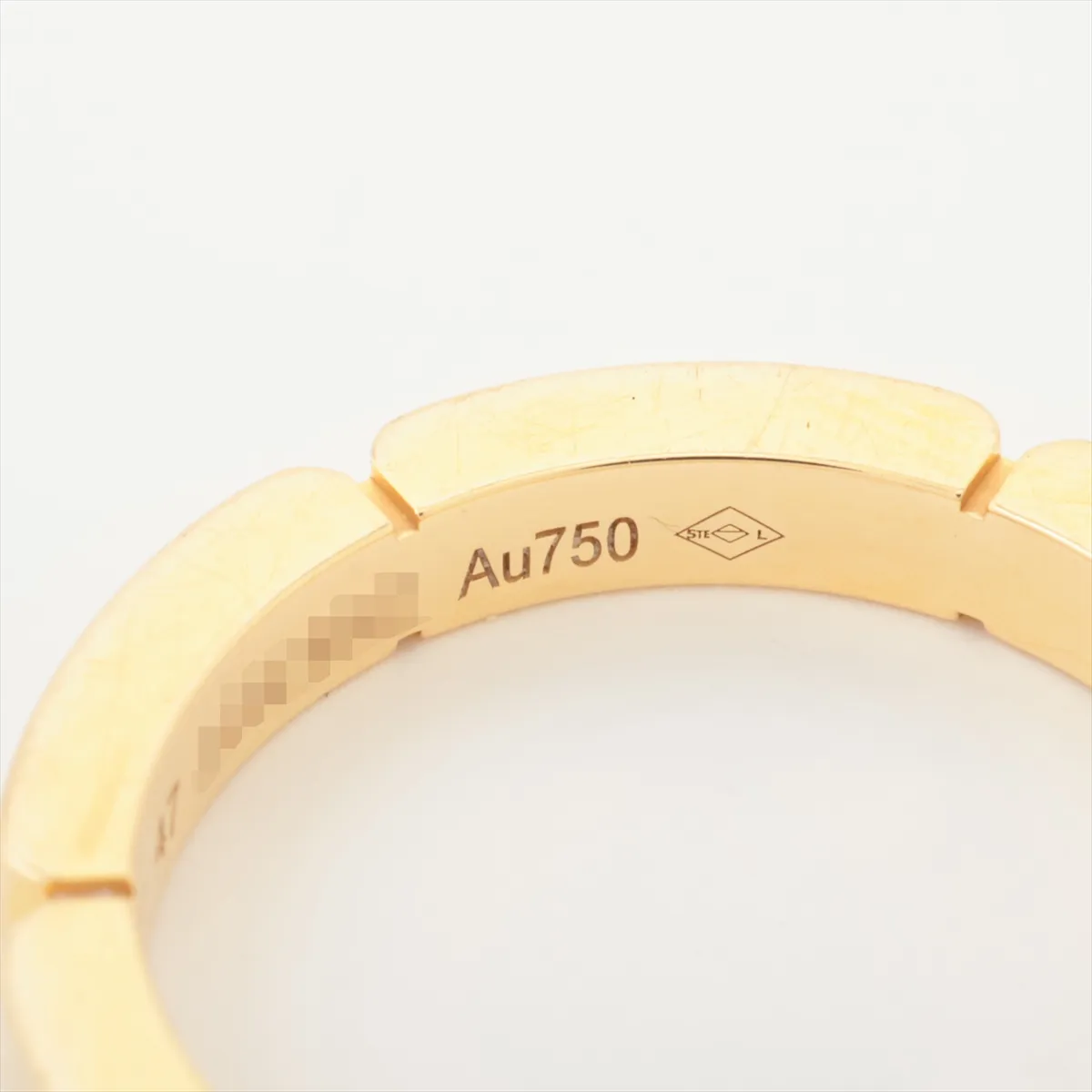 Maillon Panthère 4P Diamond Ring, 750 (Yellow Gold), 3.8g, Size 47, JGK652, Dents, CRB4080347 — view 4