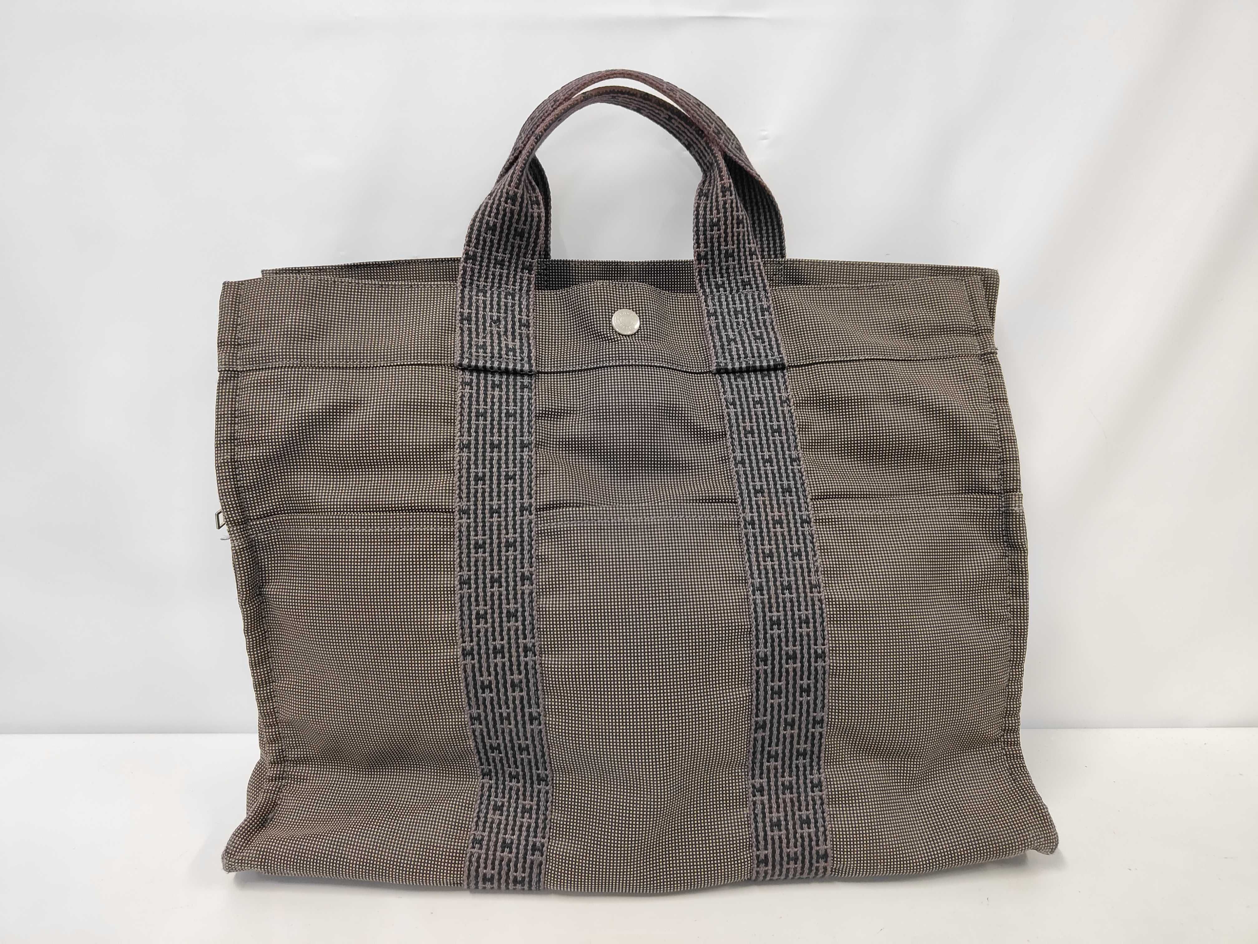Herline Tote MM Gray Tote Bag