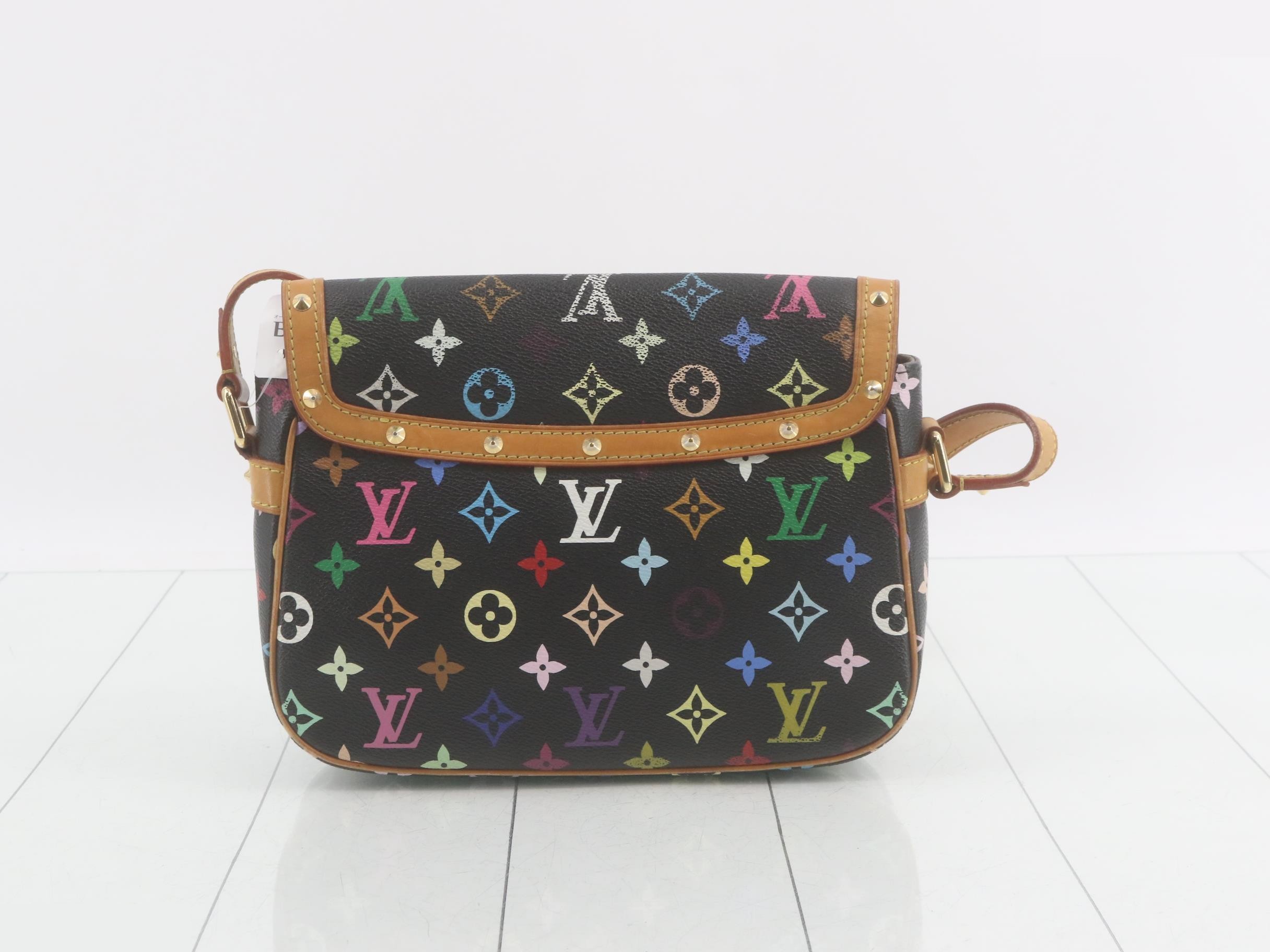 Sologne Multicolor Monogram Shoulder Bag — view 2