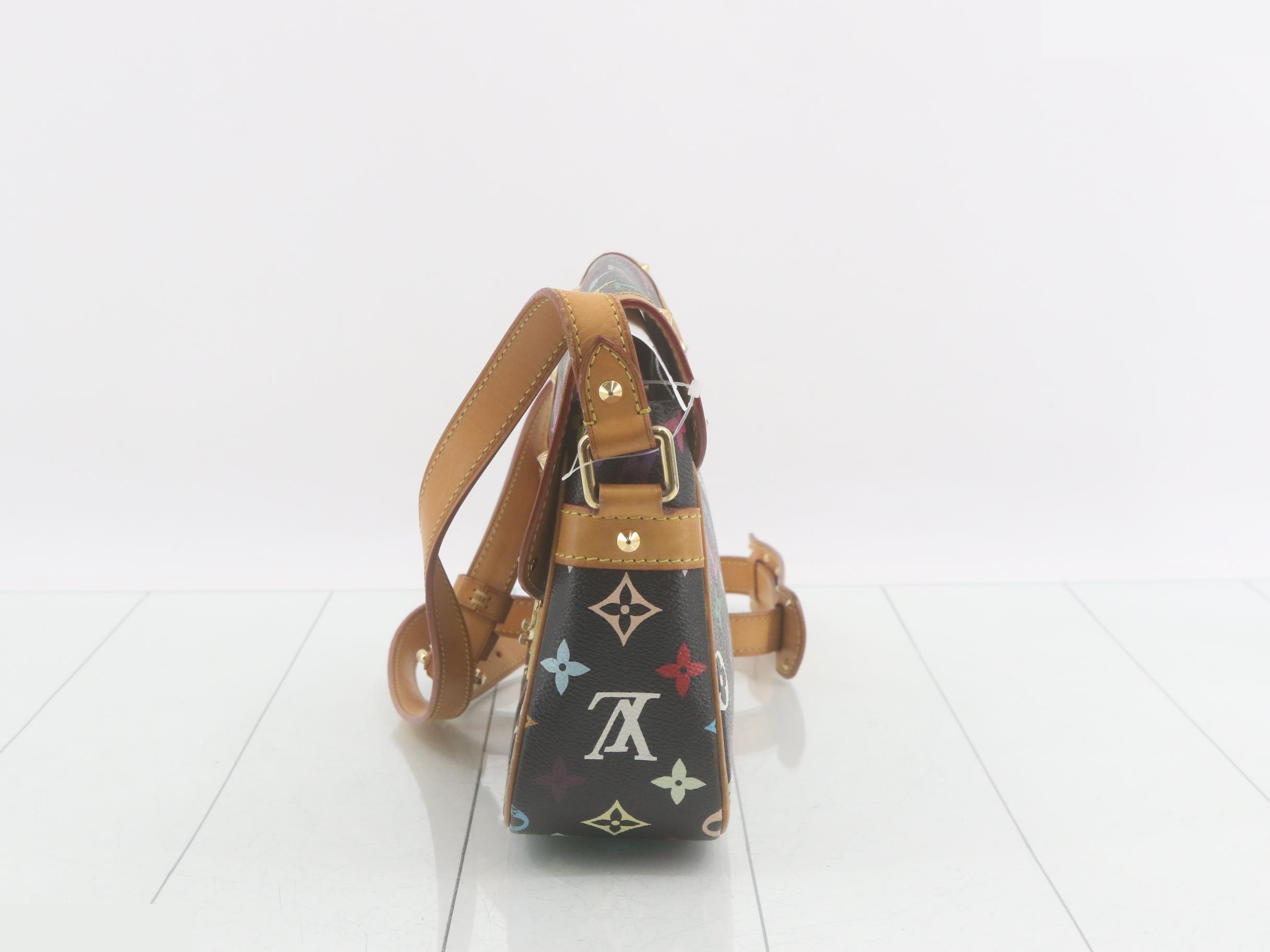 Sologne Multicolor Monogram Shoulder Bag — view 3
