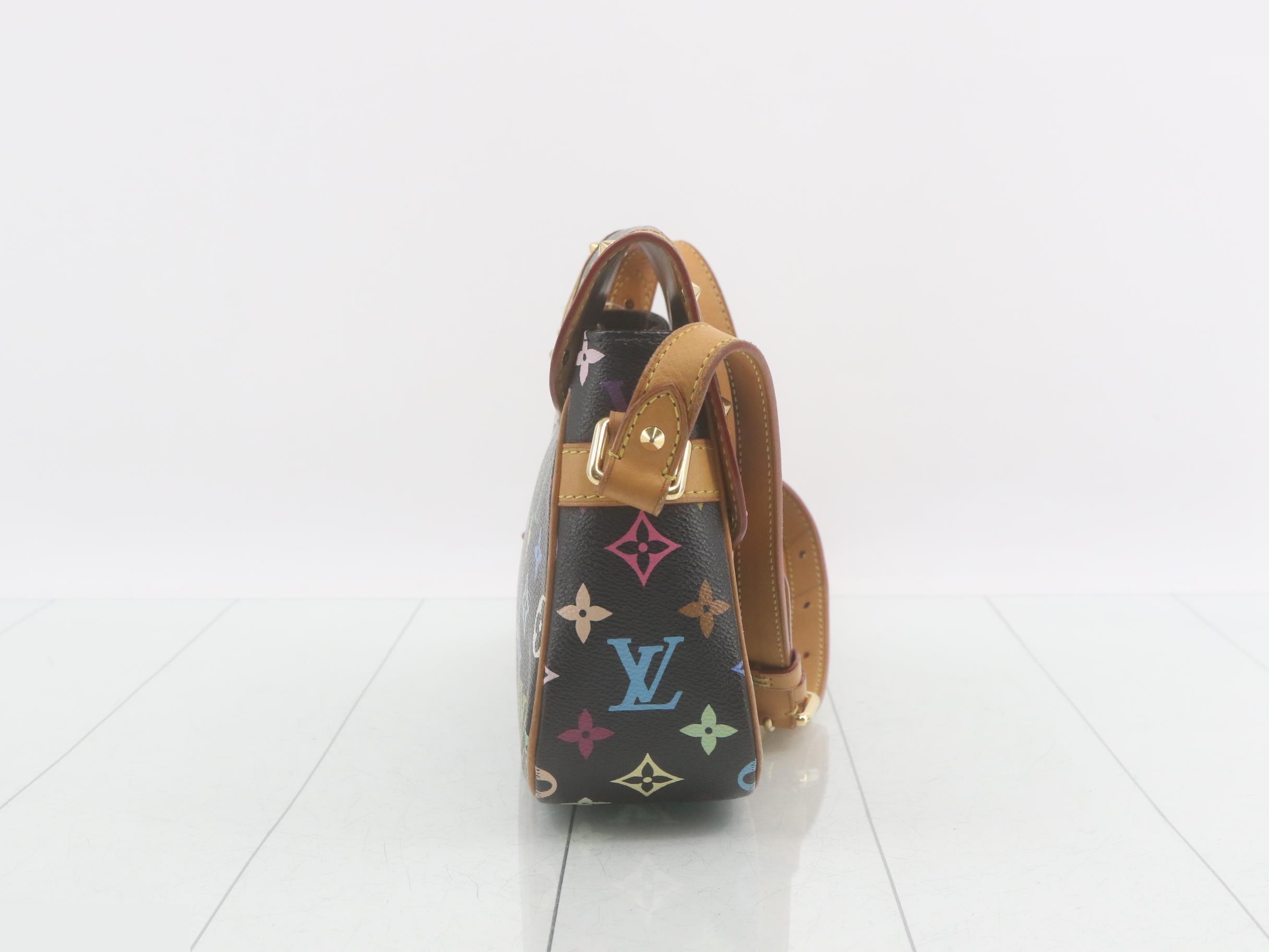 Sologne Multicolor Monogram Shoulder Bag — view 4