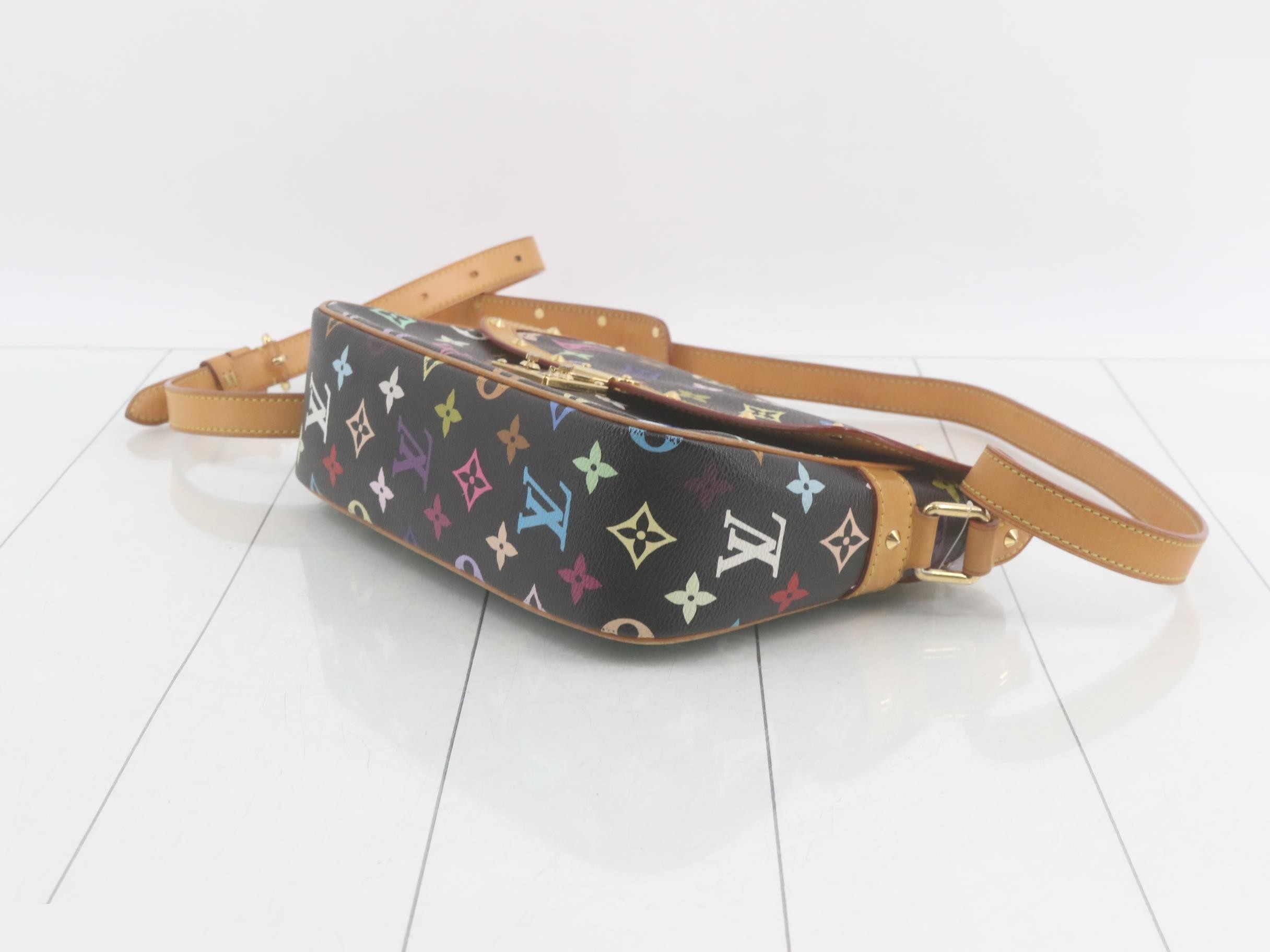 Sologne Multicolor Monogram Shoulder Bag — view 6