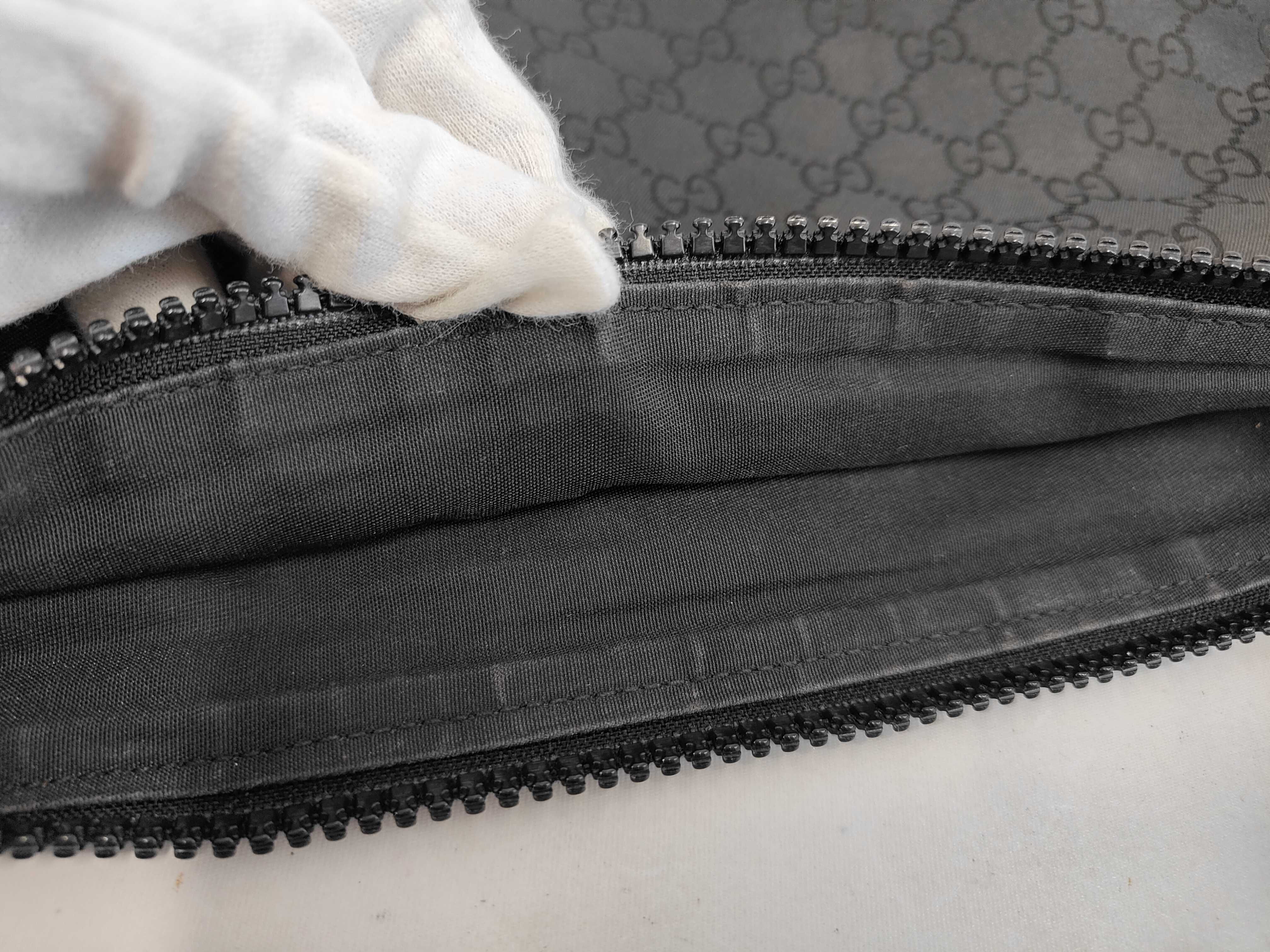 GG Monogram Nylon Shoulder Bag — view 11