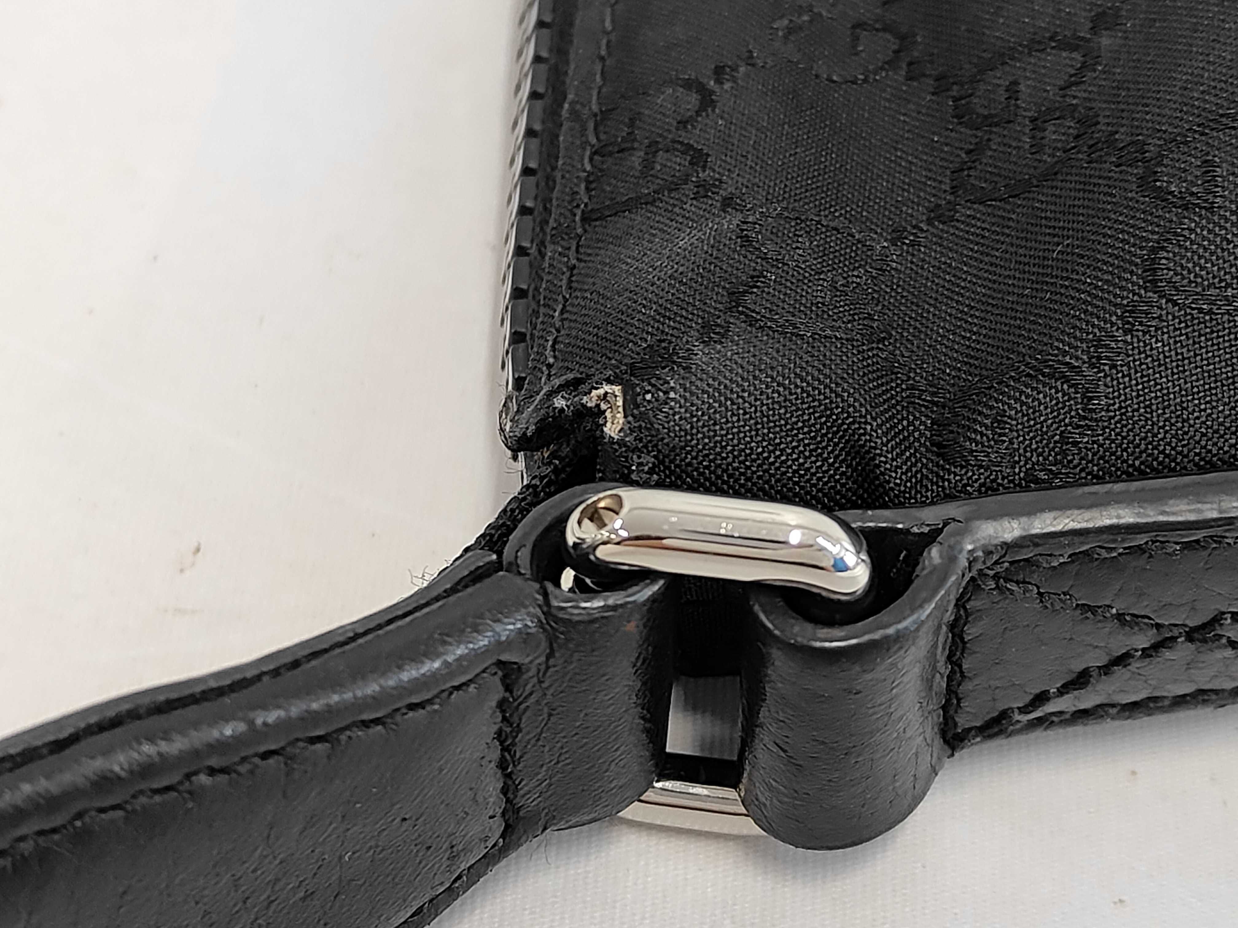 GG Monogram Nylon Shoulder Bag — view 6