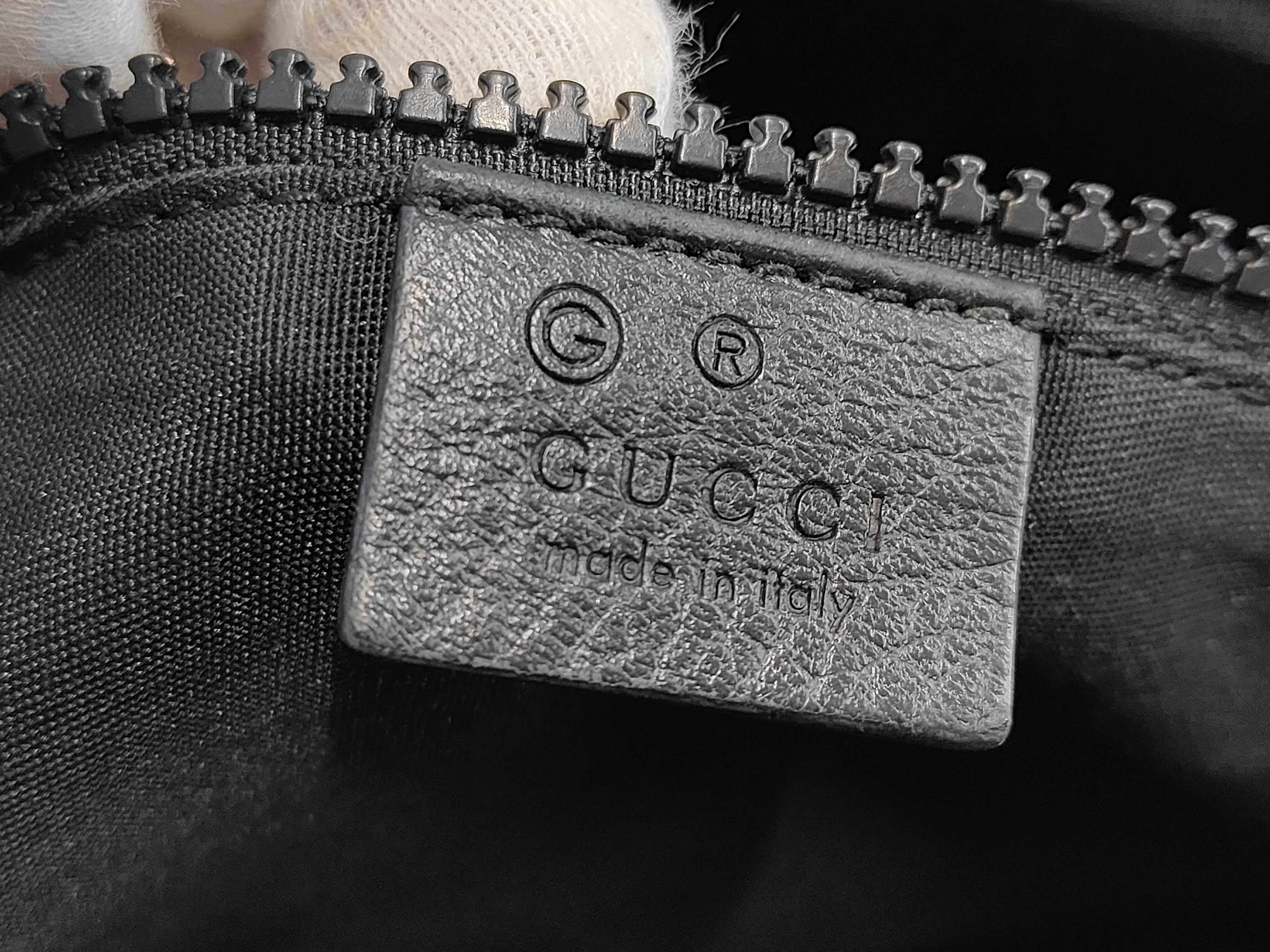 GG Monogram Nylon Shoulder Bag — view 9