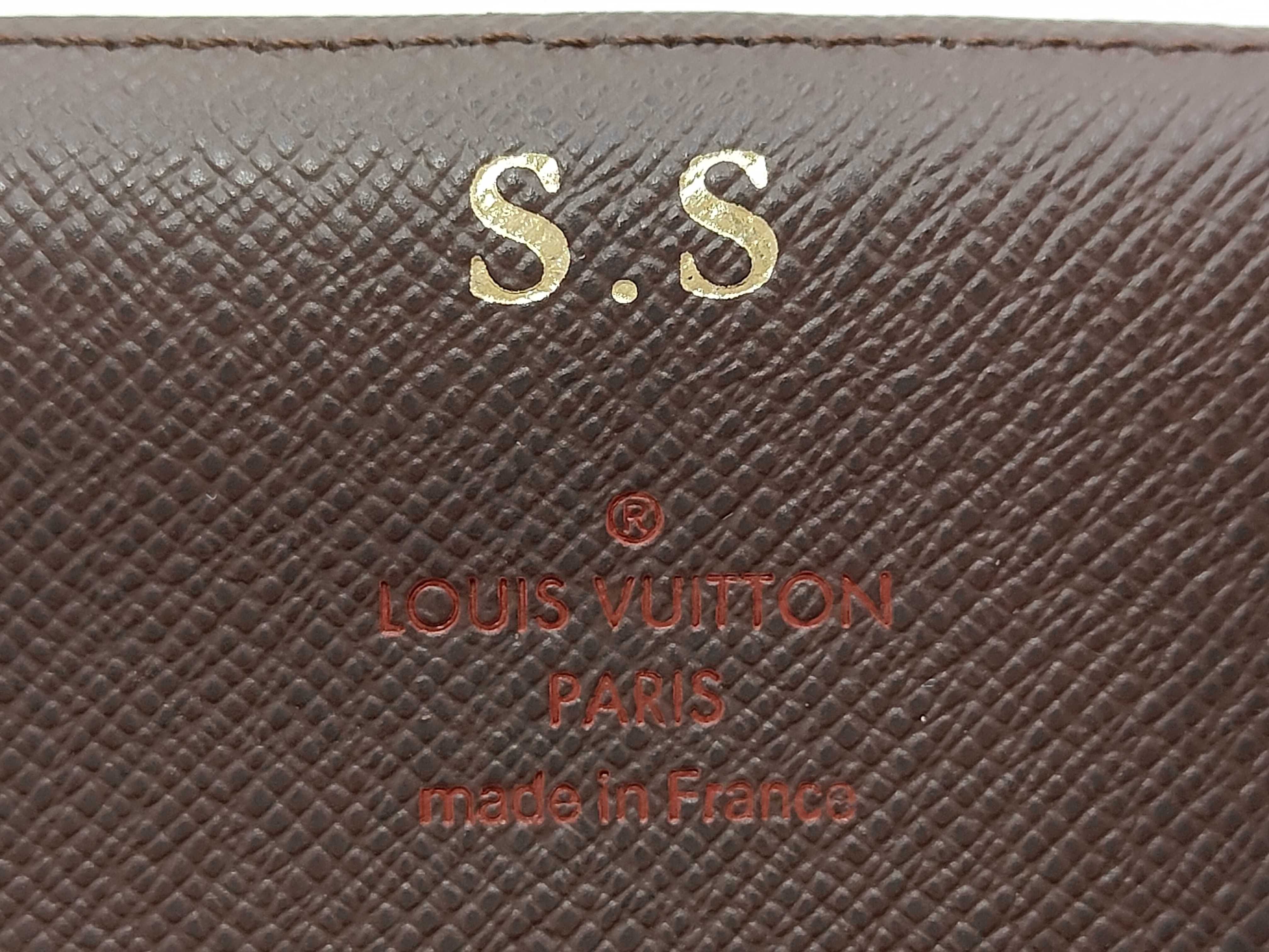 Damier Portefeuille Long Modulable N63093 (Serial Number Unknown) Brown Long Wallet — view 5