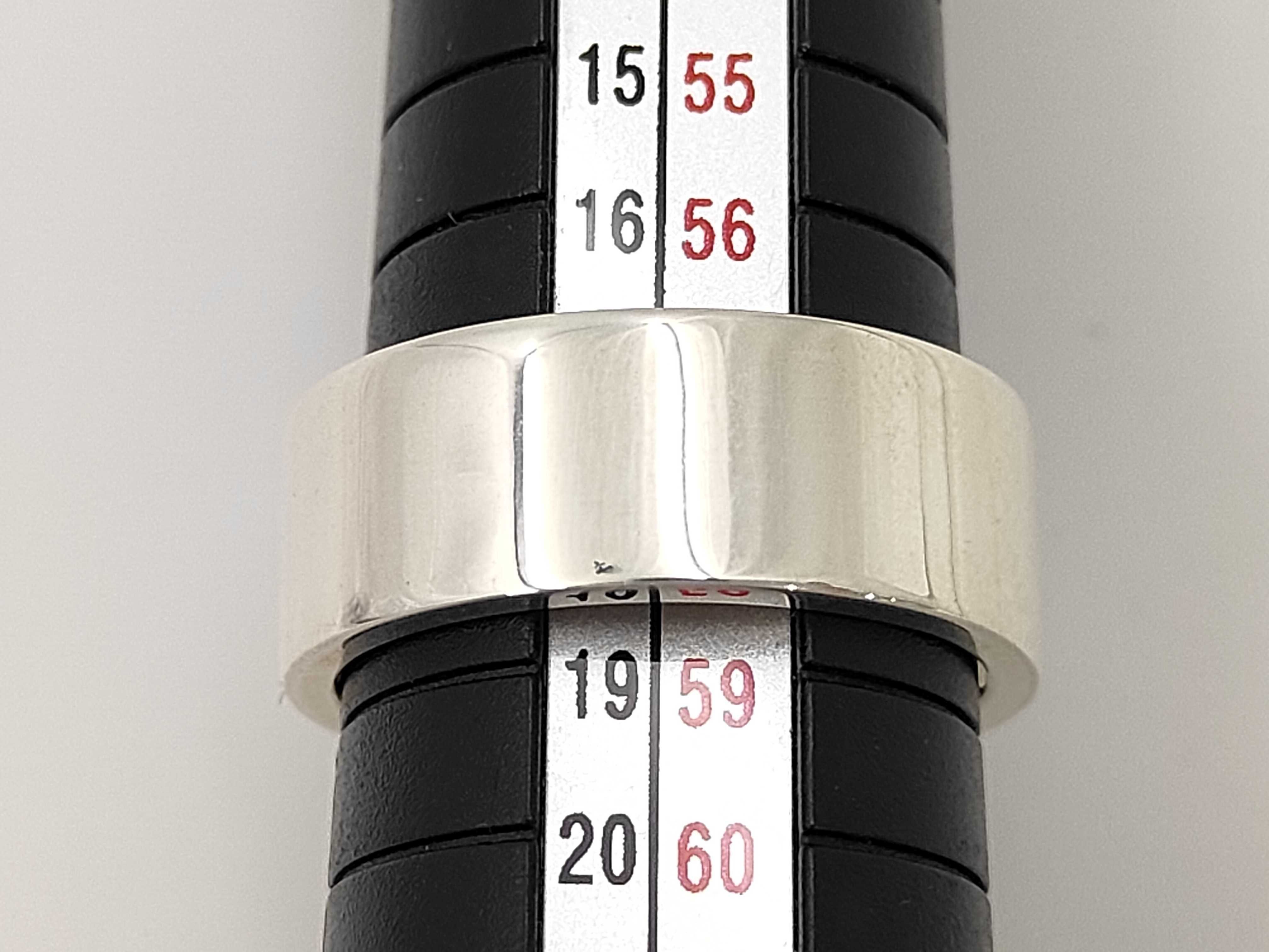 Branded G Cutout Ring, SV925, Size 17, Silver Ring — view 8