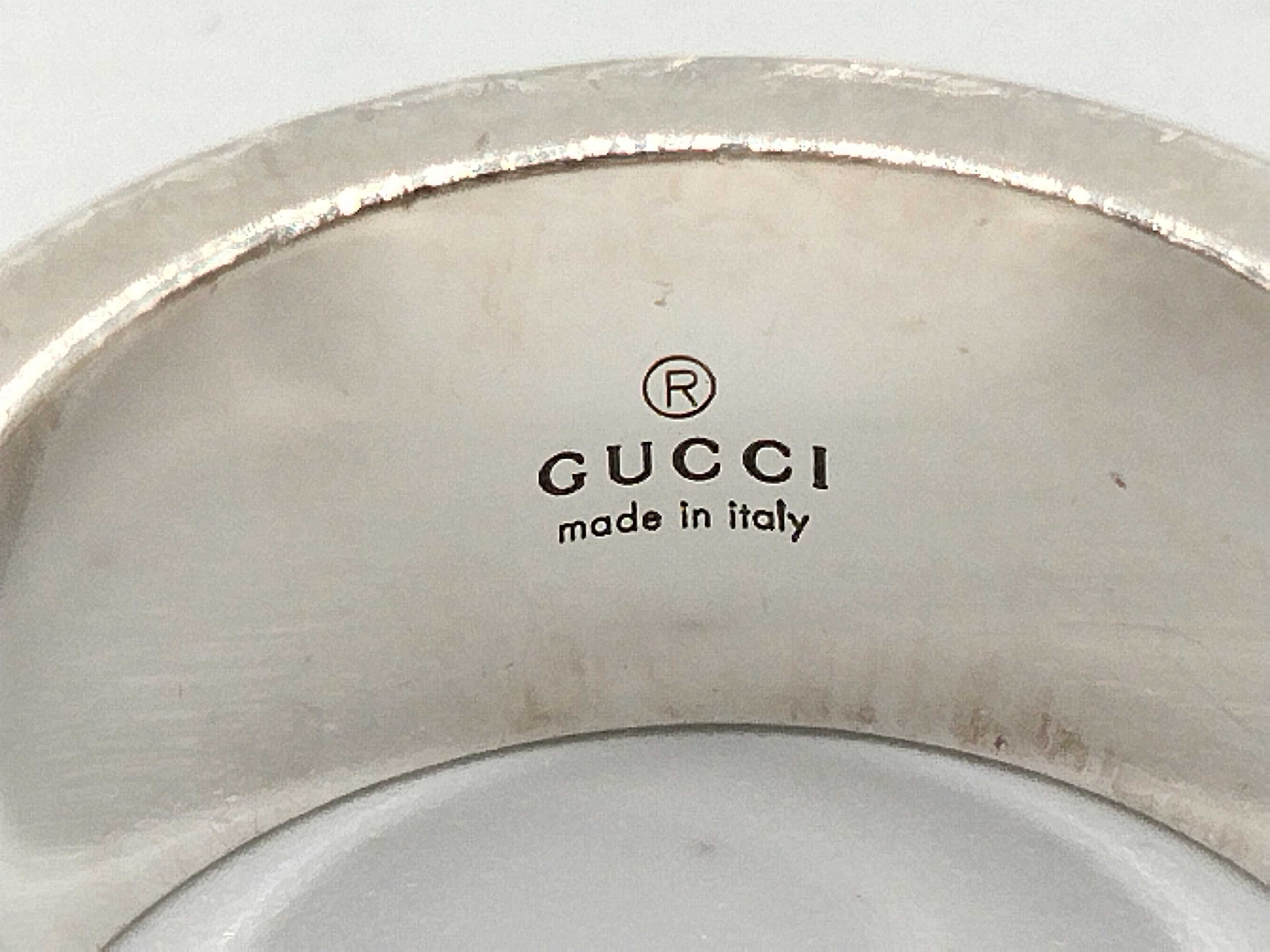 G-logo ring, 925 sterling silver, 7.9g. — view 9