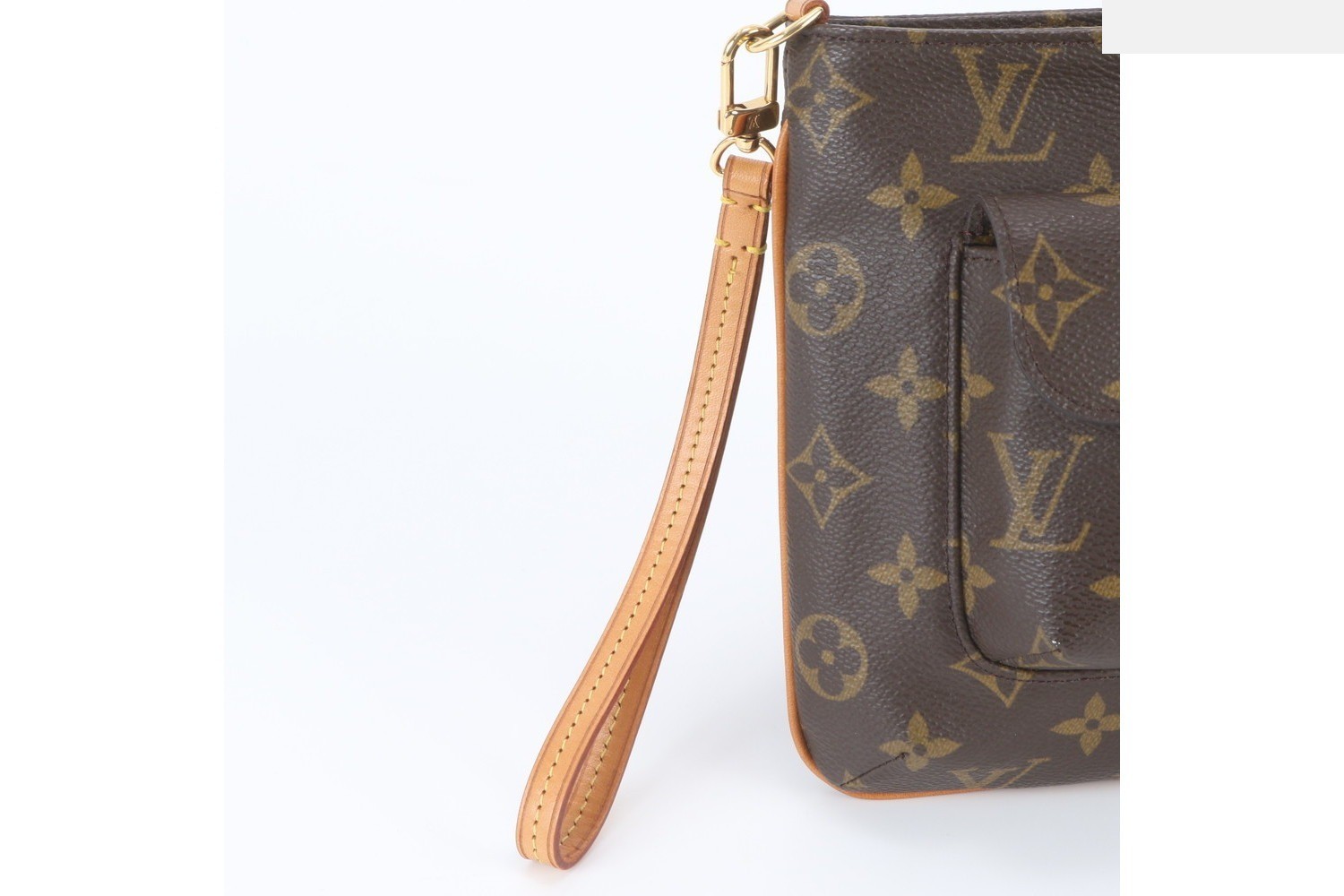Monogram Partition M51901 Leather Pouch — view 2