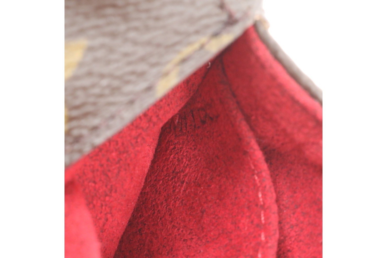 Monogram Partition M51901 Leather Pouch — view 9