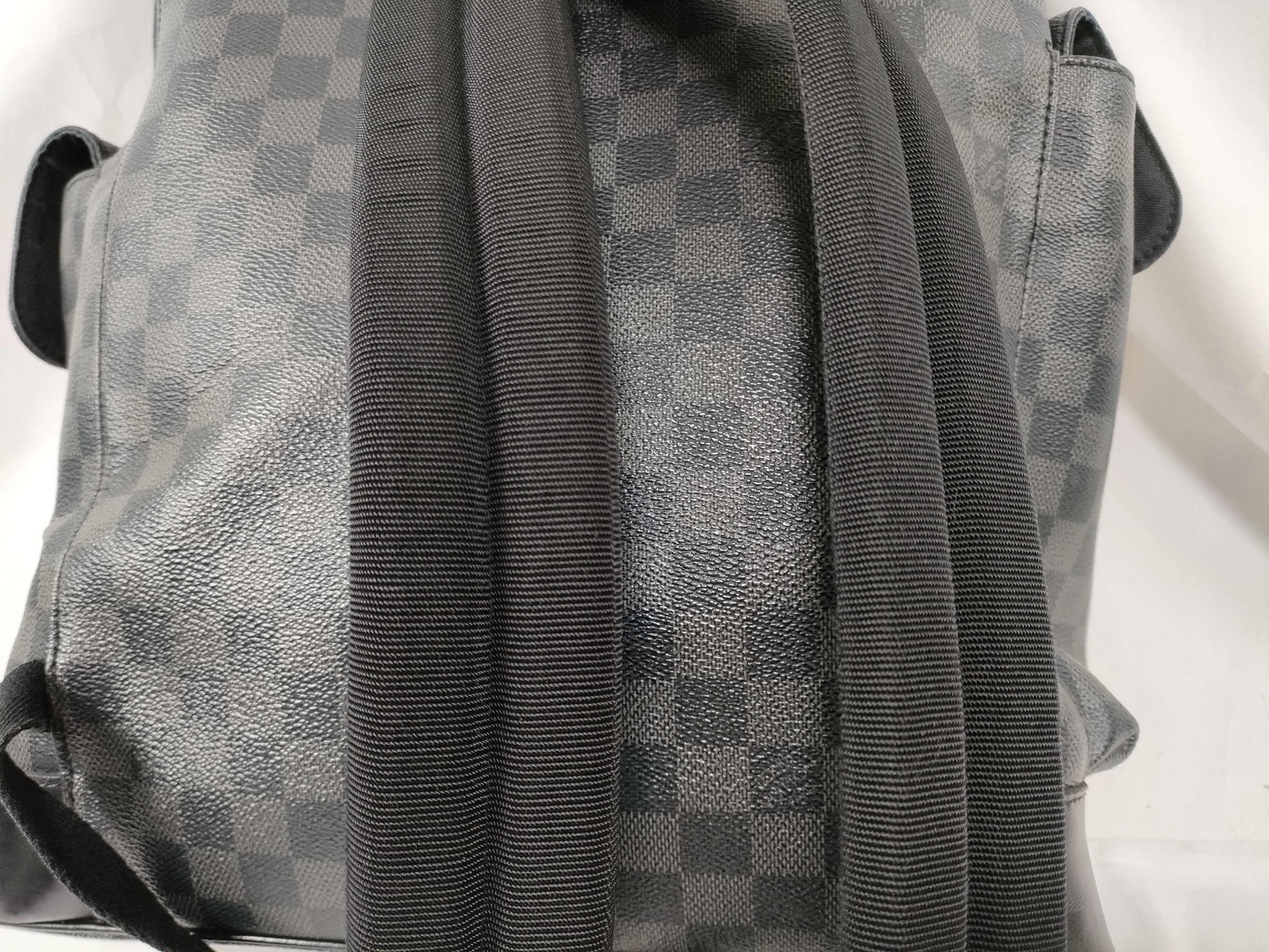 Damier Graphite Christopher Backpack — view 5