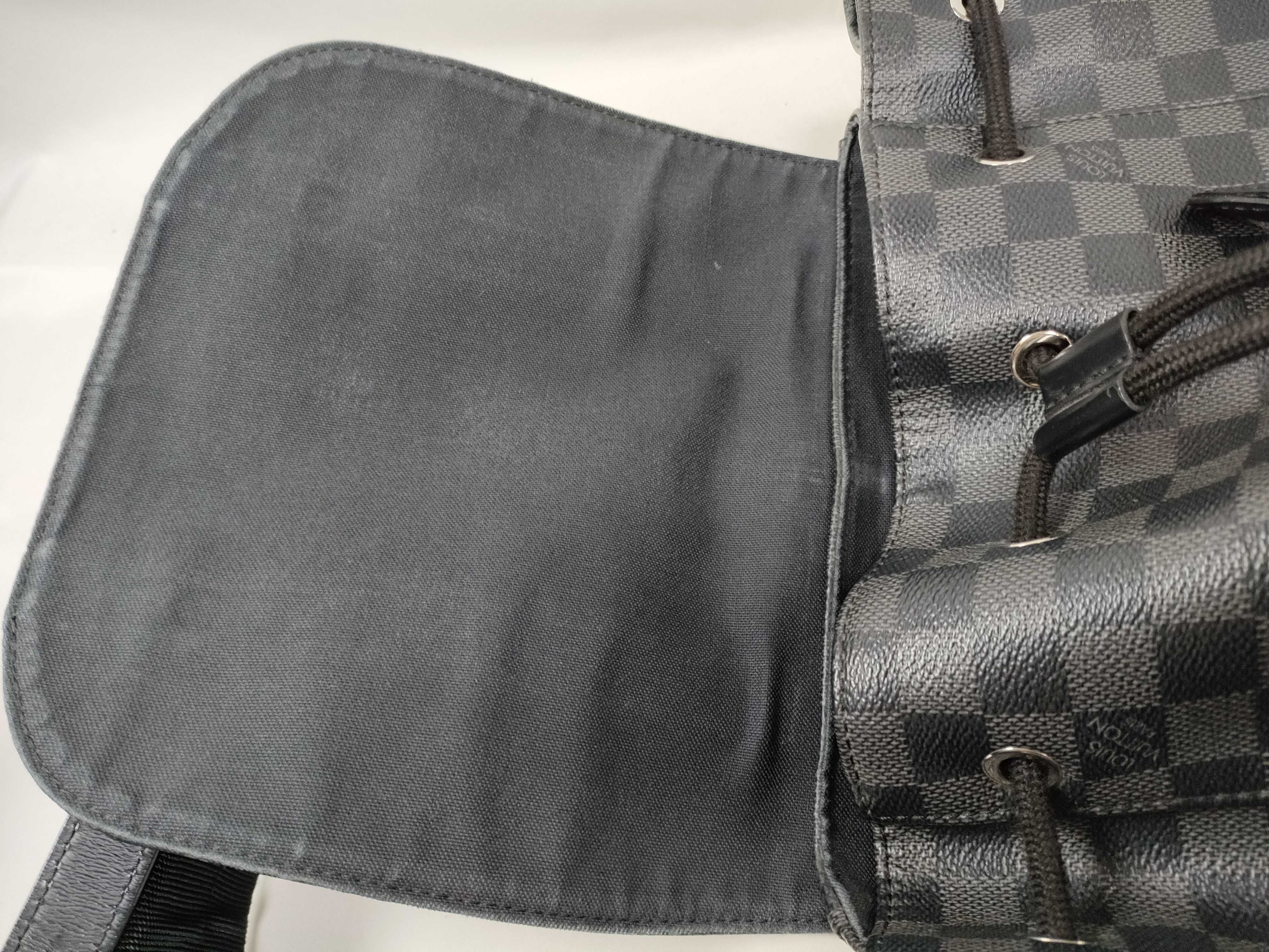 Damier Graphite Christopher Backpack — view 9
