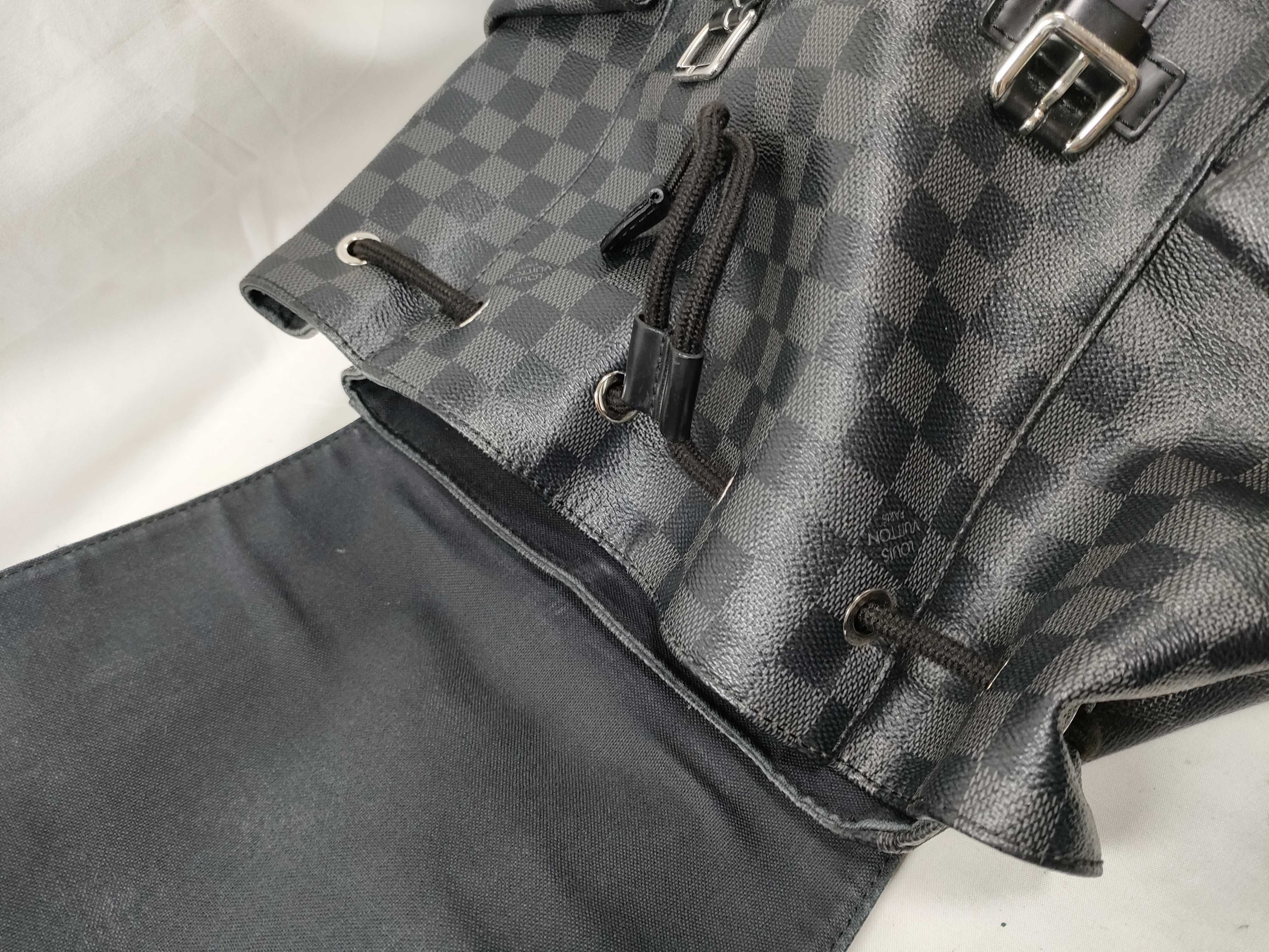 Damier Graphite Christopher Backpack — view 10