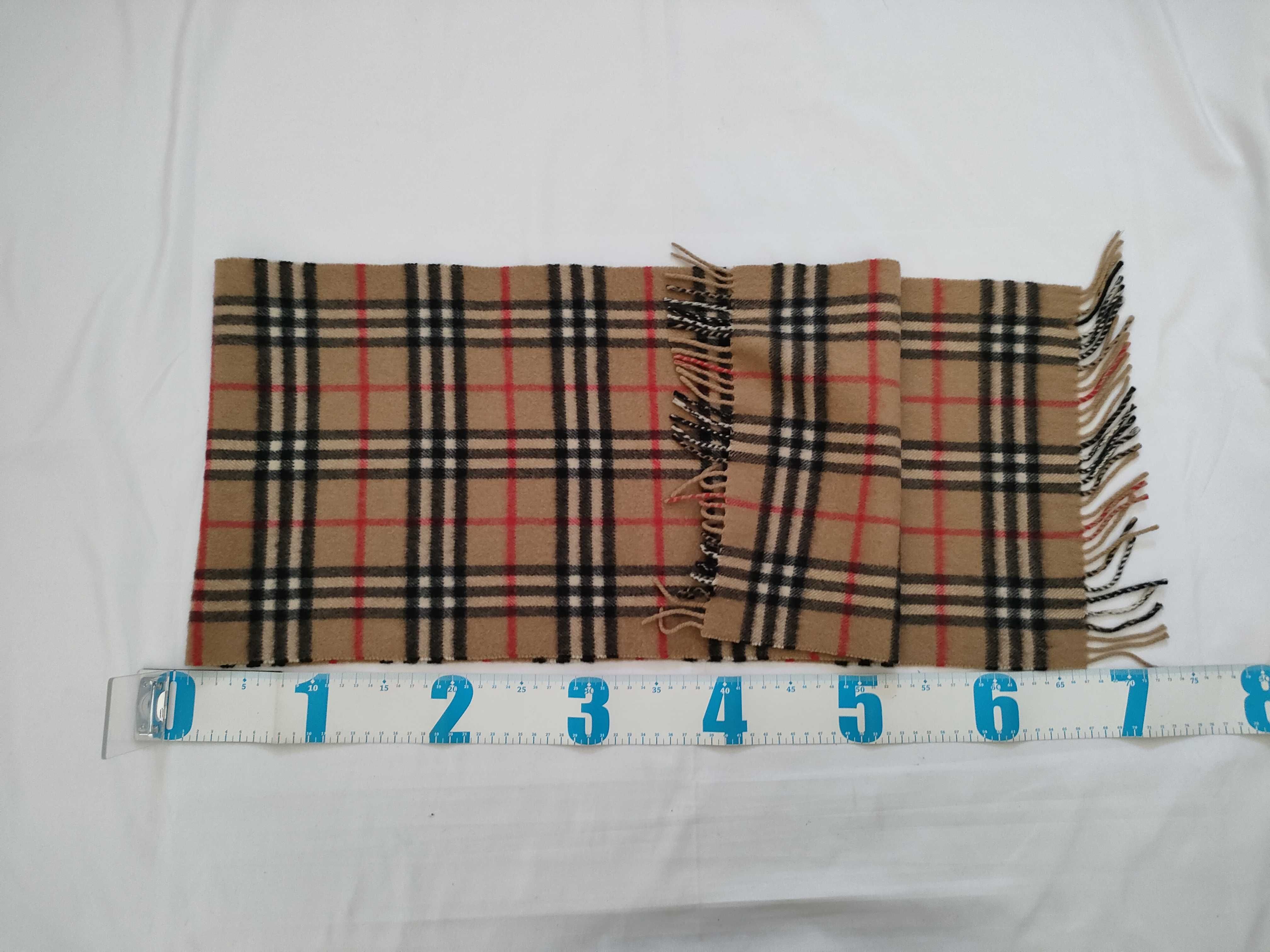 scarf, Nova check pattern, cashmere, and other accessories. — view 2