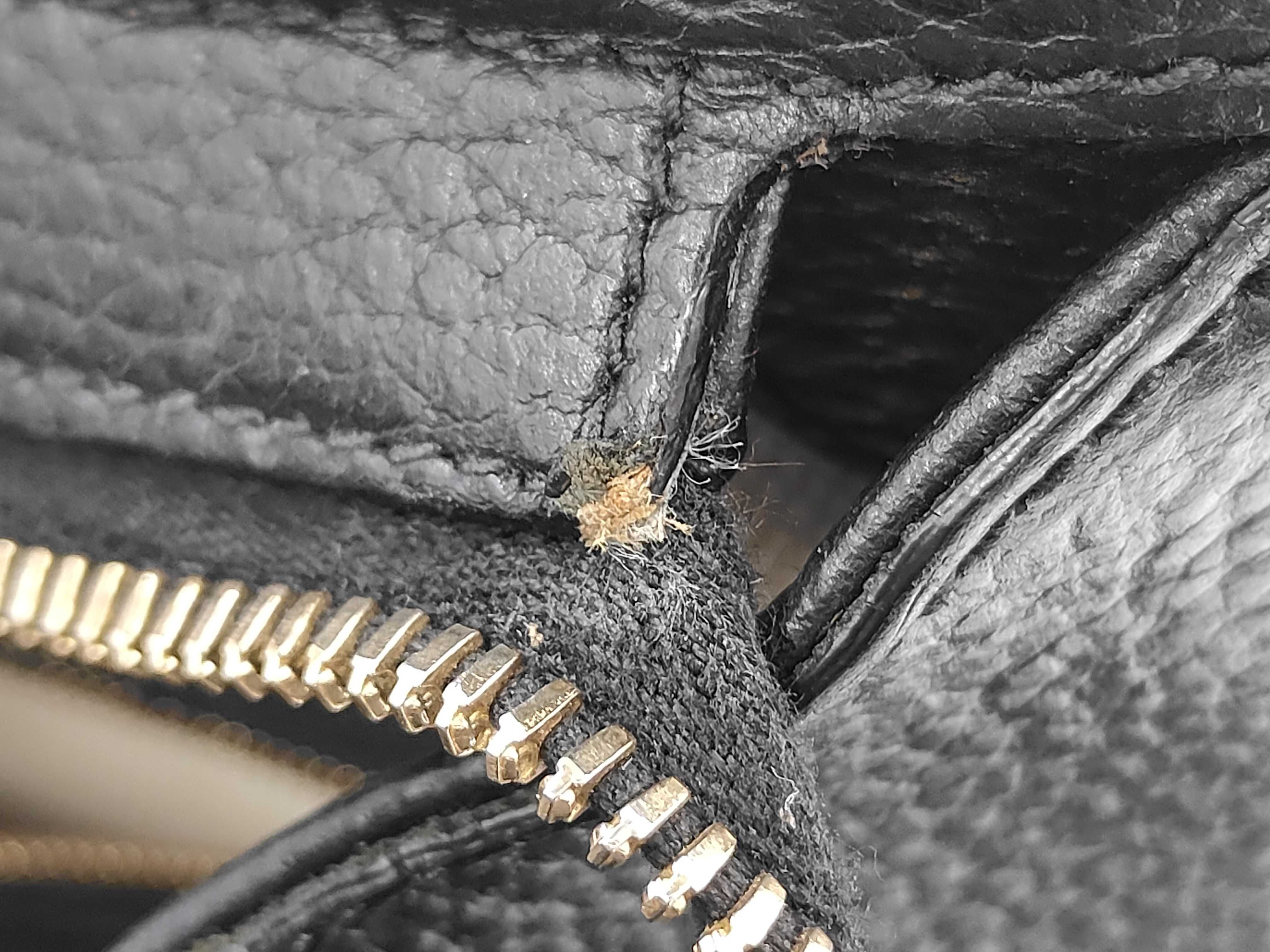 Soho Handbag, Black Leather, 607722 — view 15