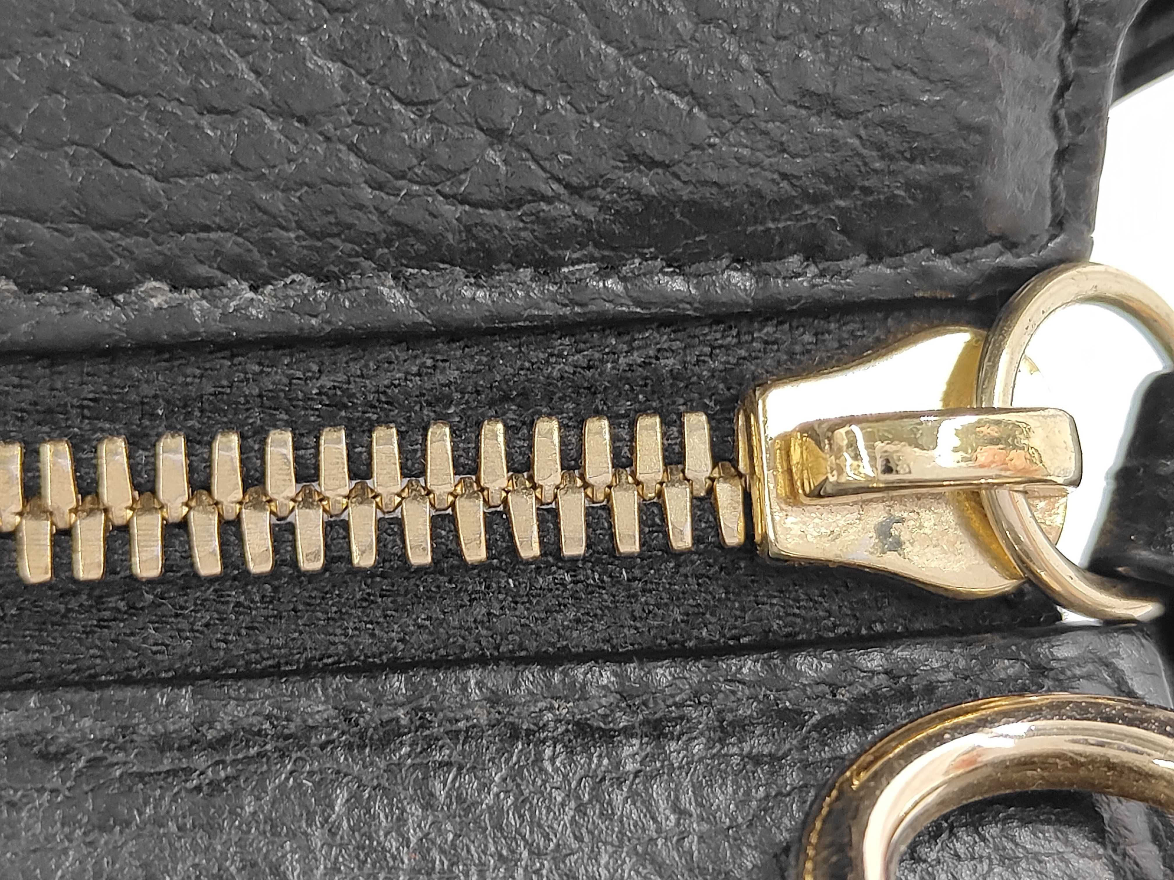 Soho Handbag, Black Leather, 607722 — view 9