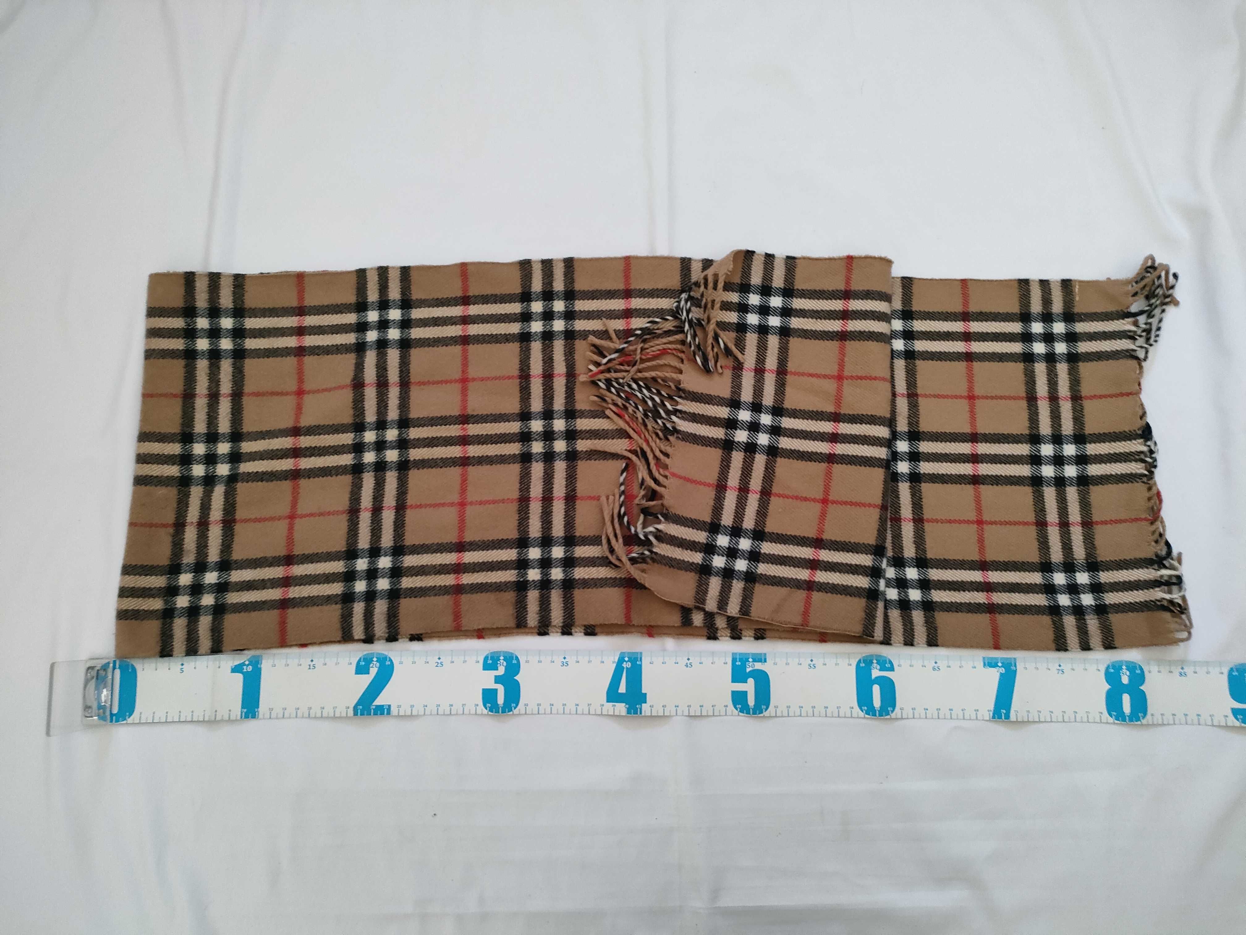 scarf, Nova check pattern, cashmere, and other accessories. — view 2