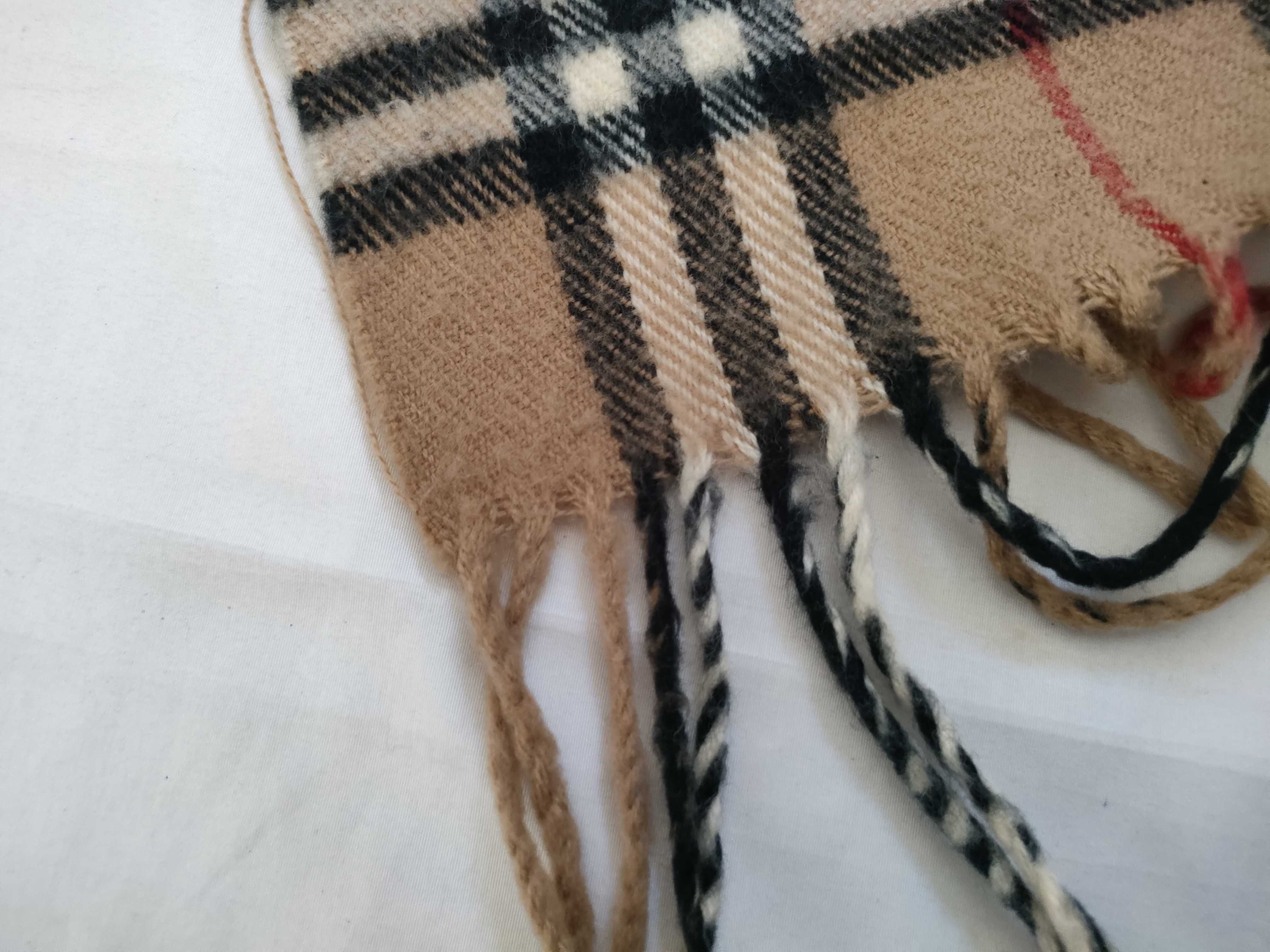 scarf, Nova check pattern, cashmere, and other accessories. — view 3