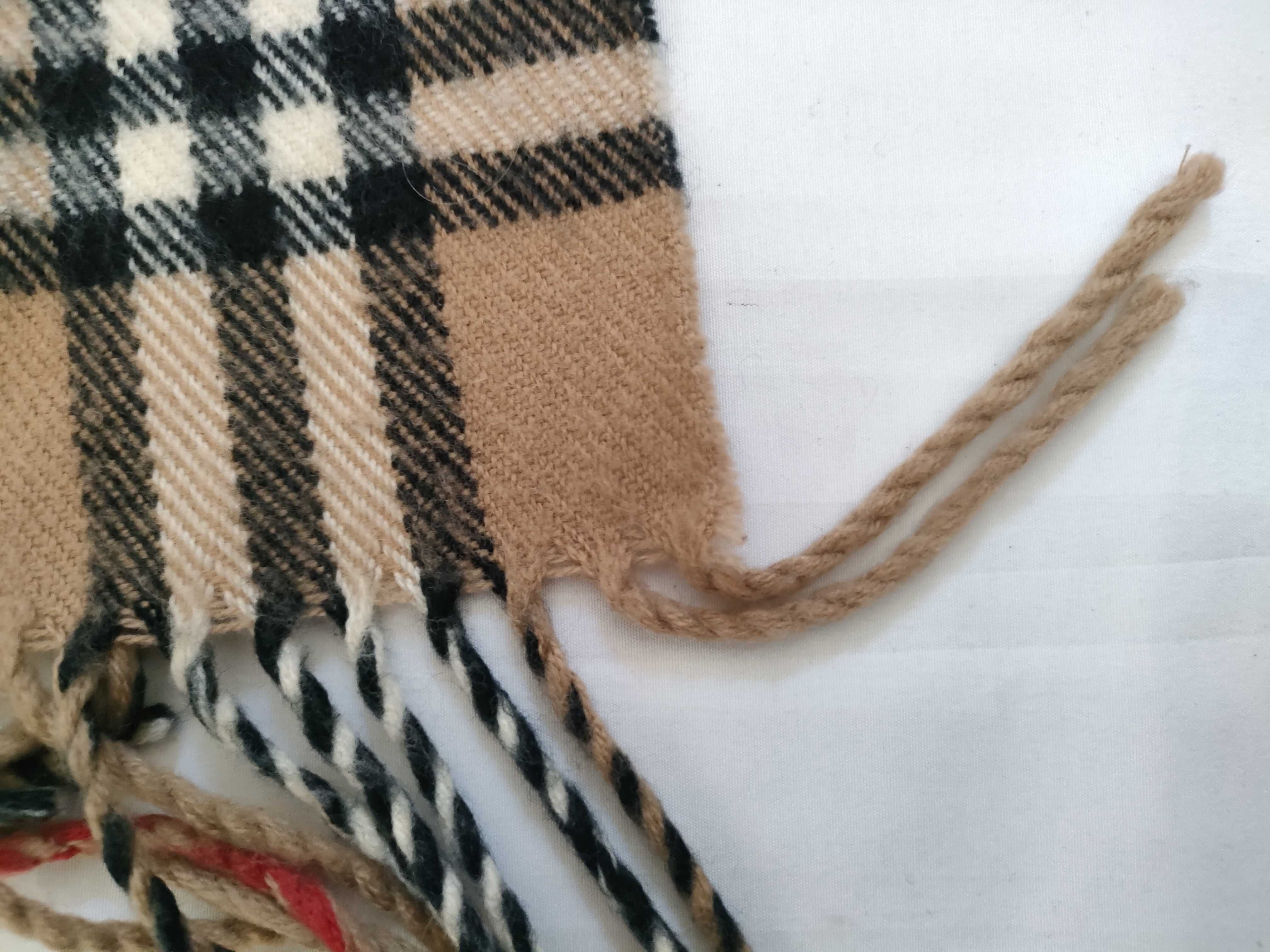 scarf, Nova check pattern, cashmere, and other accessories. — view 5