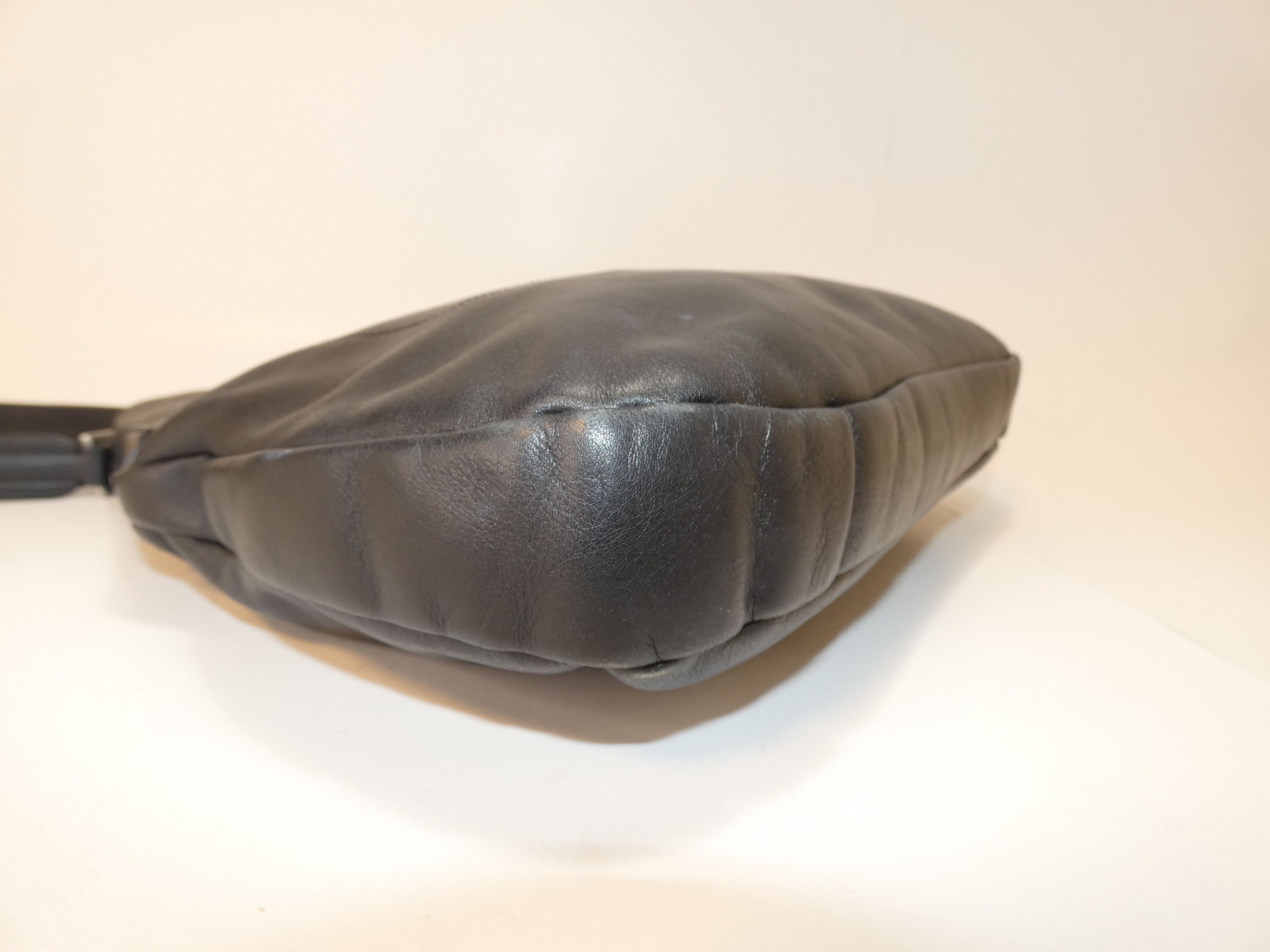Leather Black Shoulder Bag — view 6