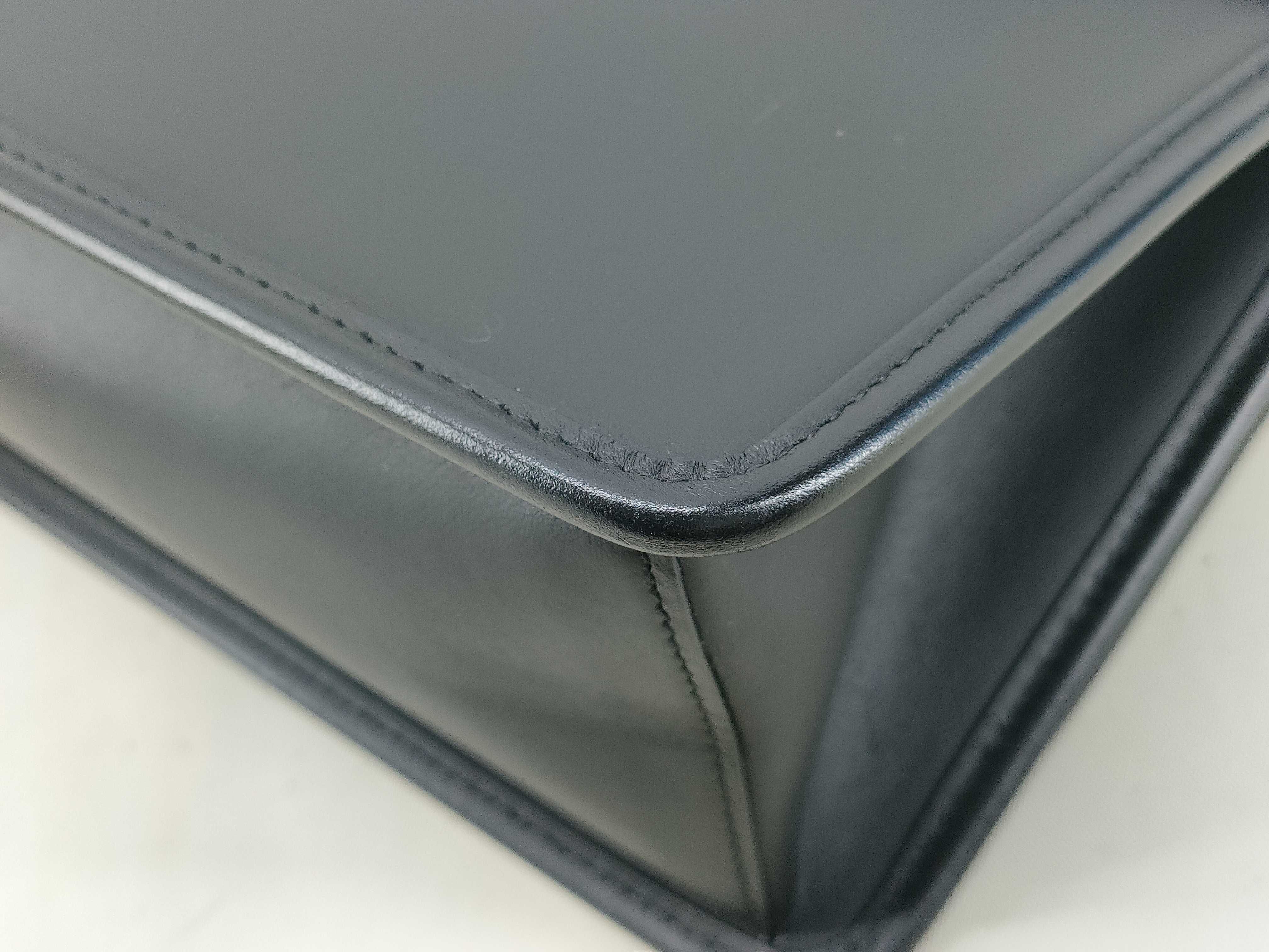 KR-Kan I F Leather 2-Way Shoulder Bag Black 8BT284 Handbag — view 4
