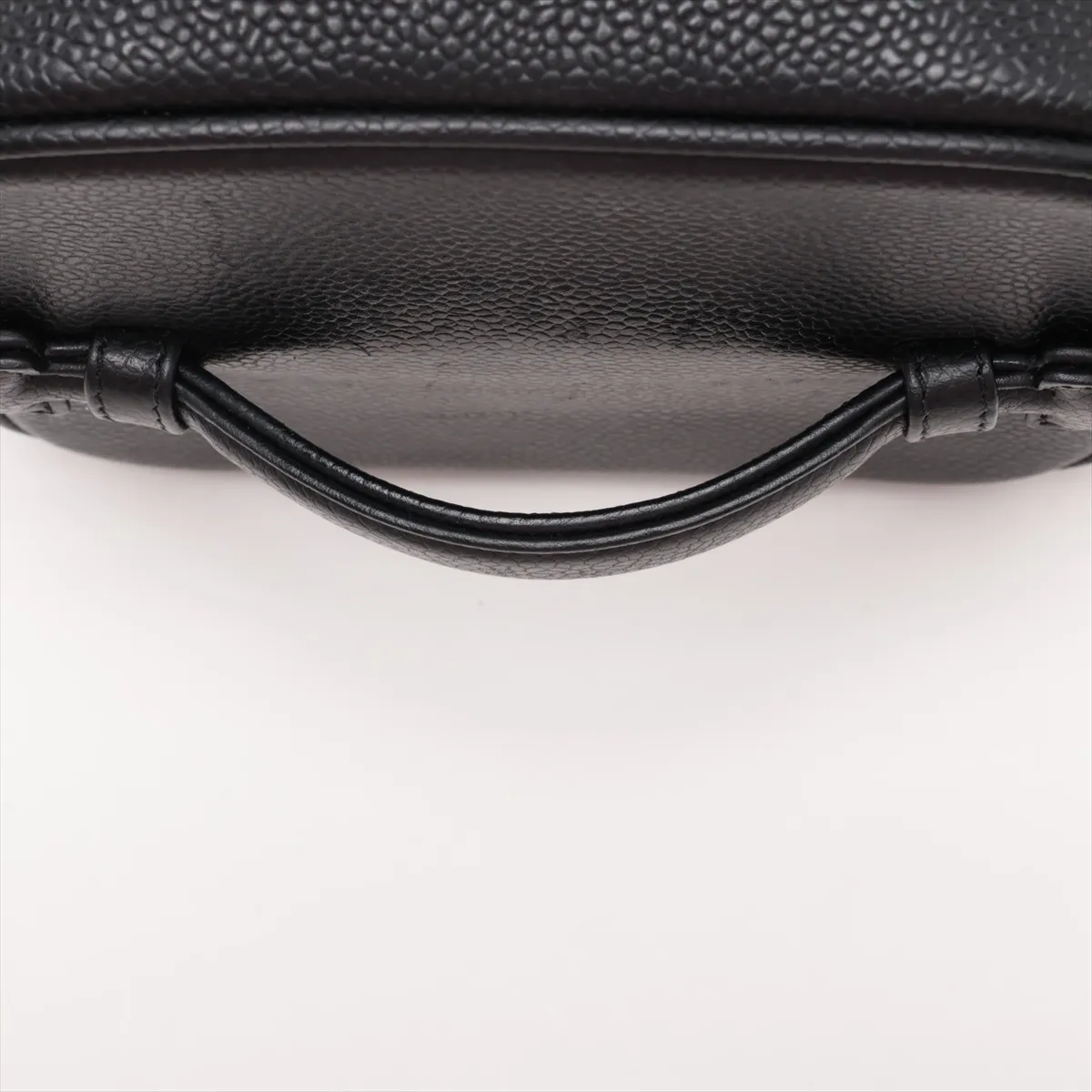 Coco Mark Caviar Skin Vanity Bag, Black with Gold Hardware, 7708921, Series 7 — view 5