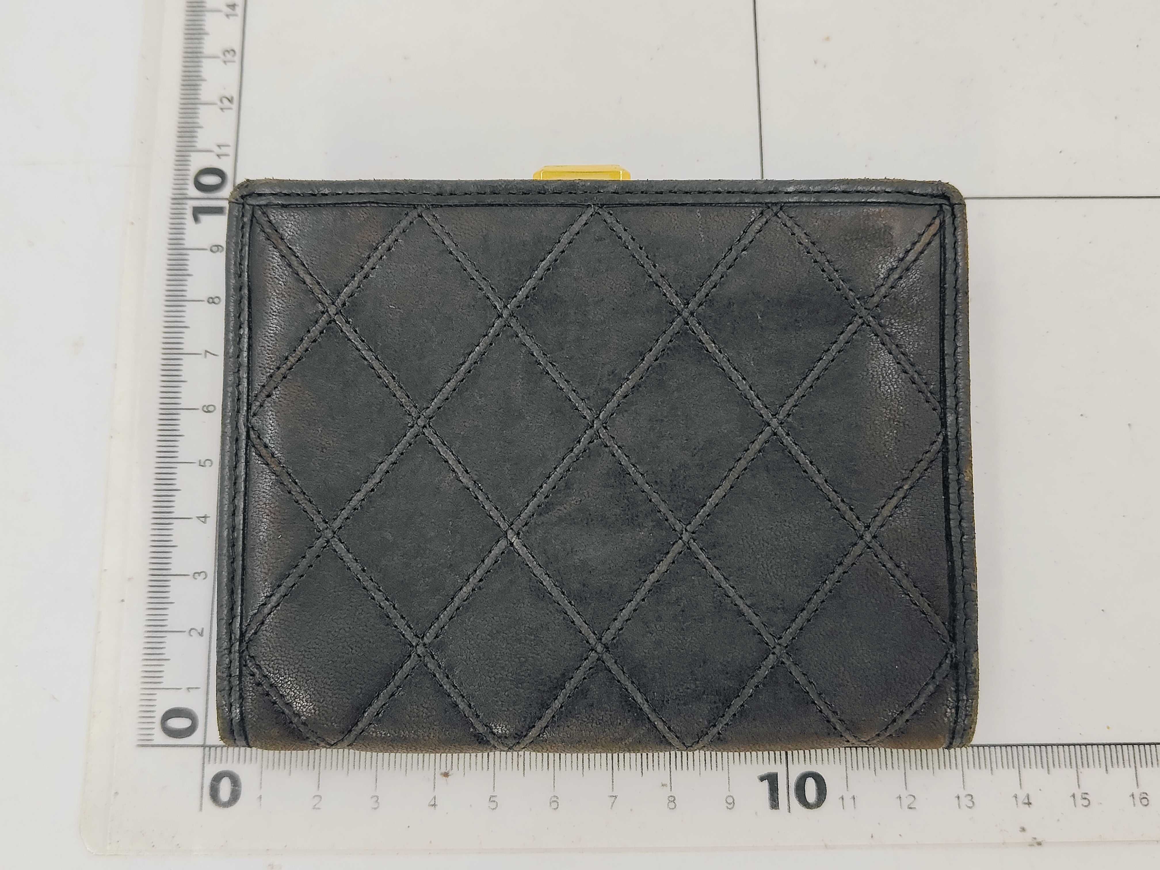 Bicolore Coco Mark Black Wallet — view 2