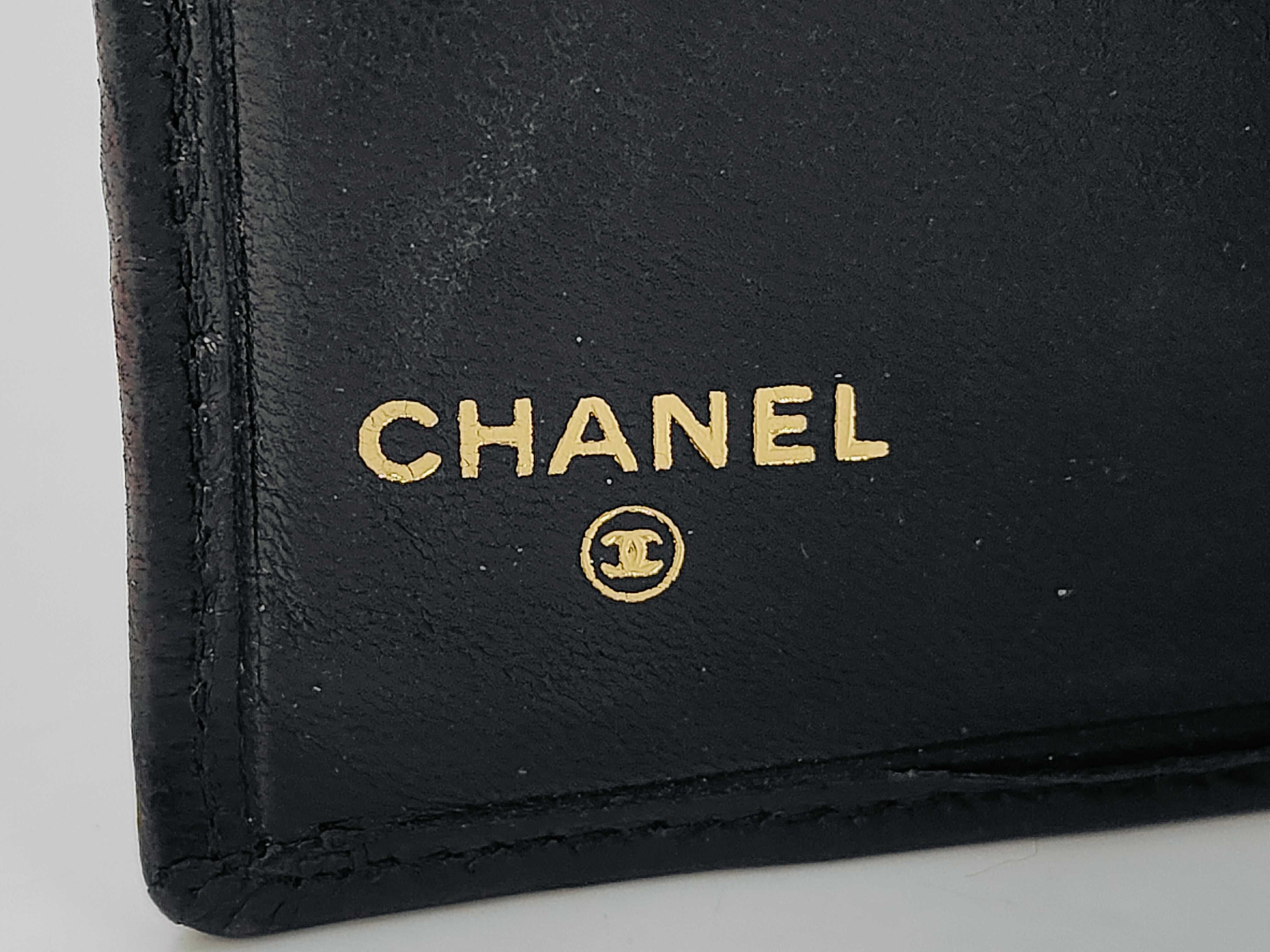 Bicolore Coco Mark Black Wallet — view 11