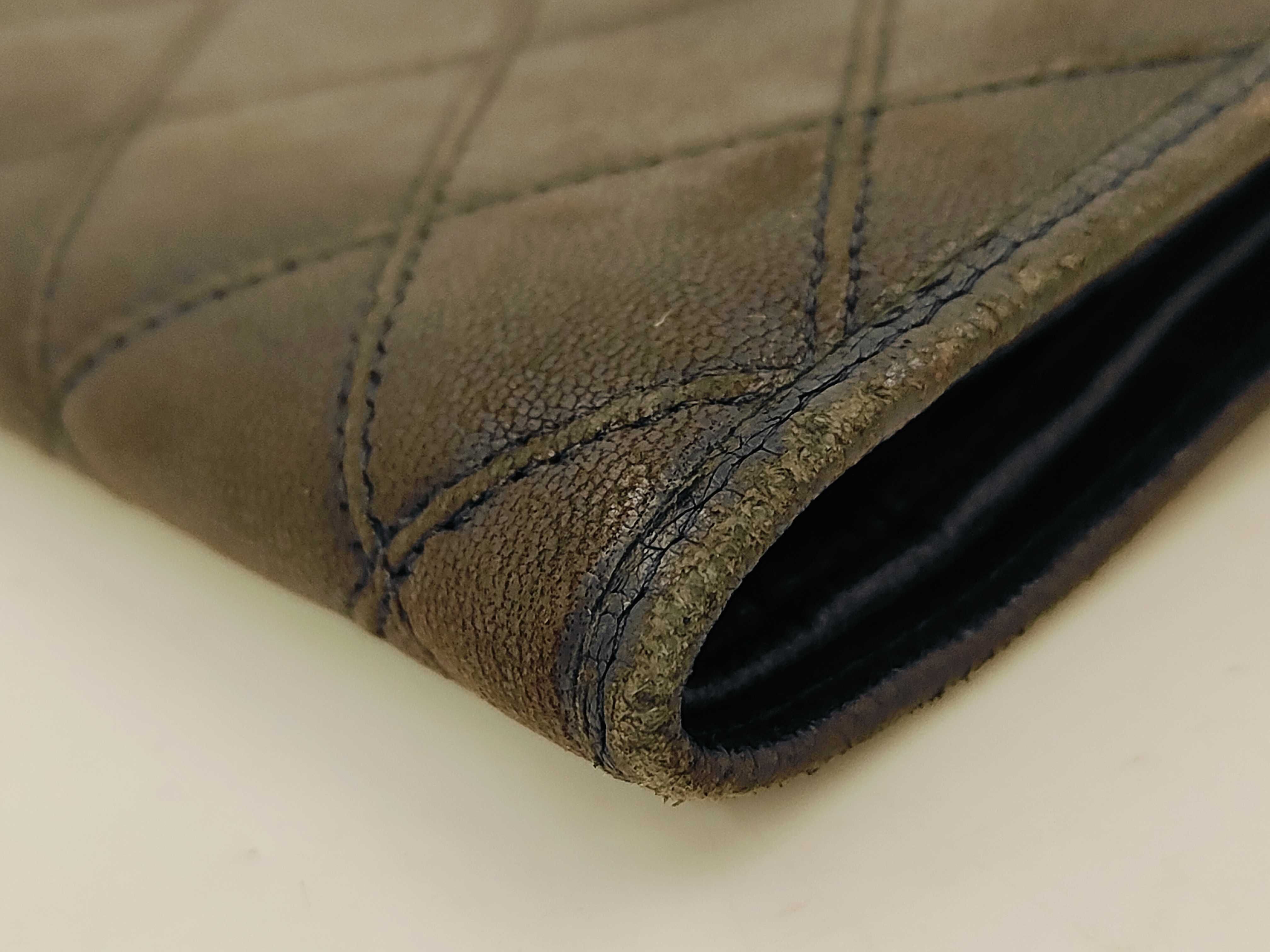 Bicolore Coco Mark Black Wallet — view 7