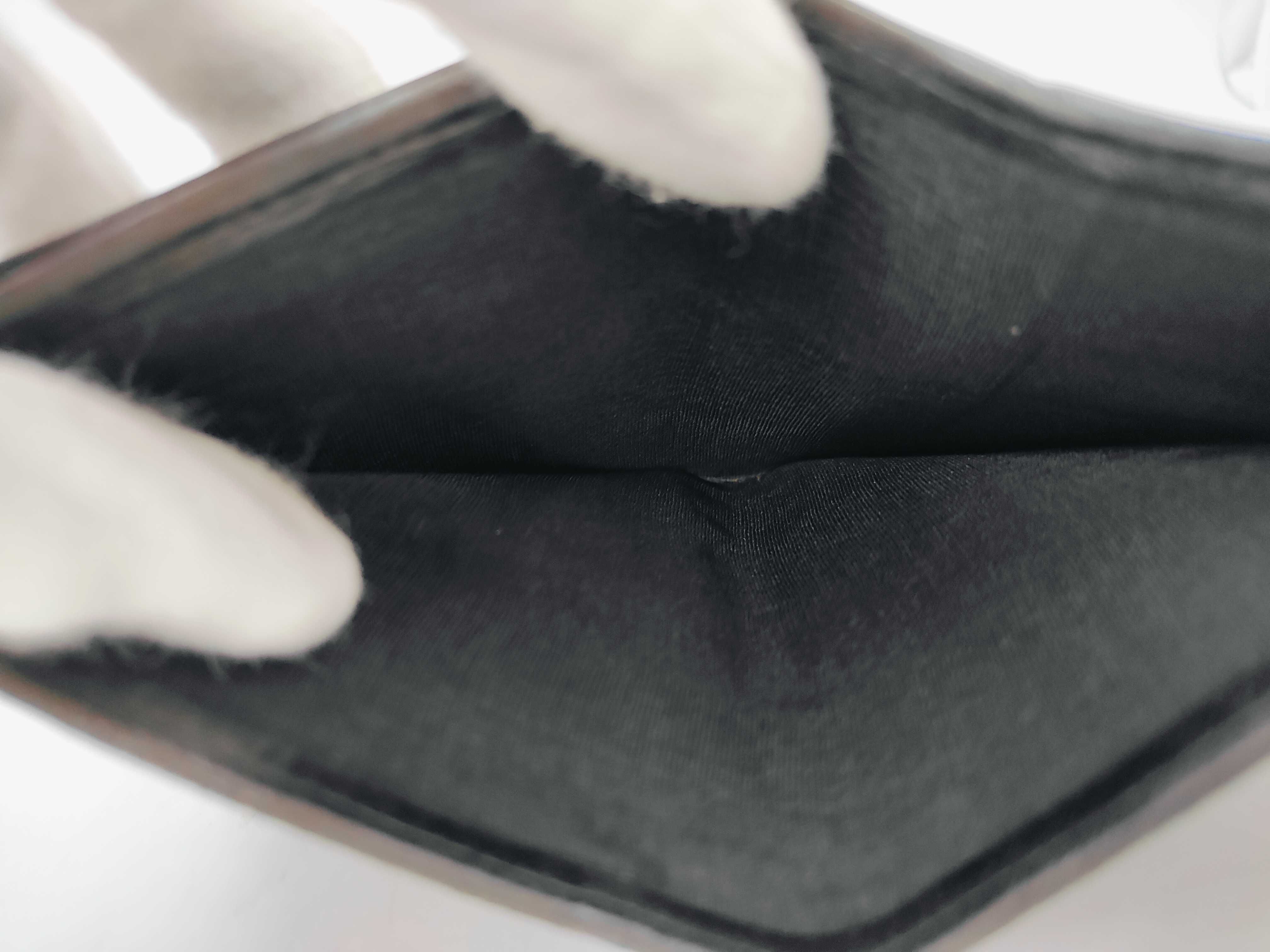 Bicolore Coco Mark Black Wallet — view 9