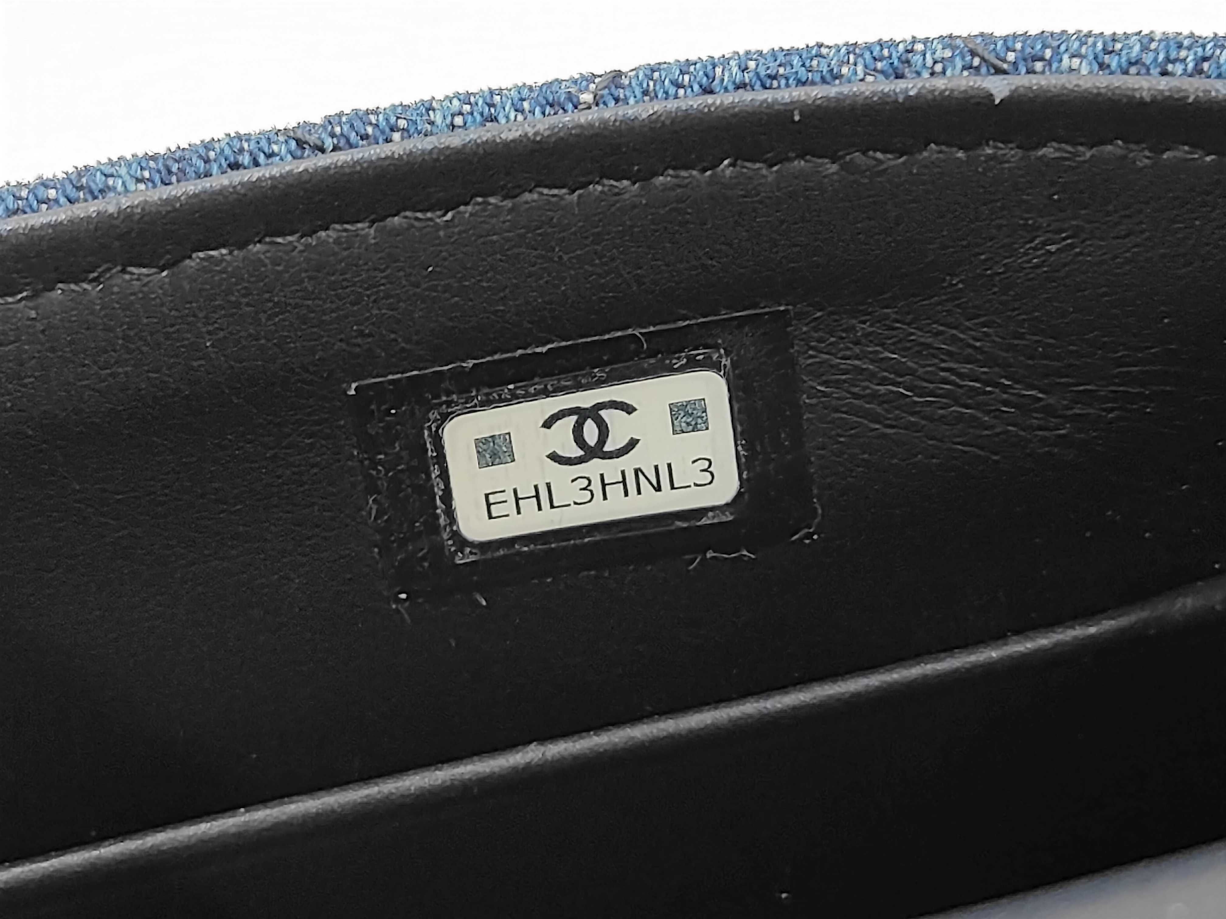 Coco Handle Mini Denim 2-Way Handbag (Random Serial Number) — view 10