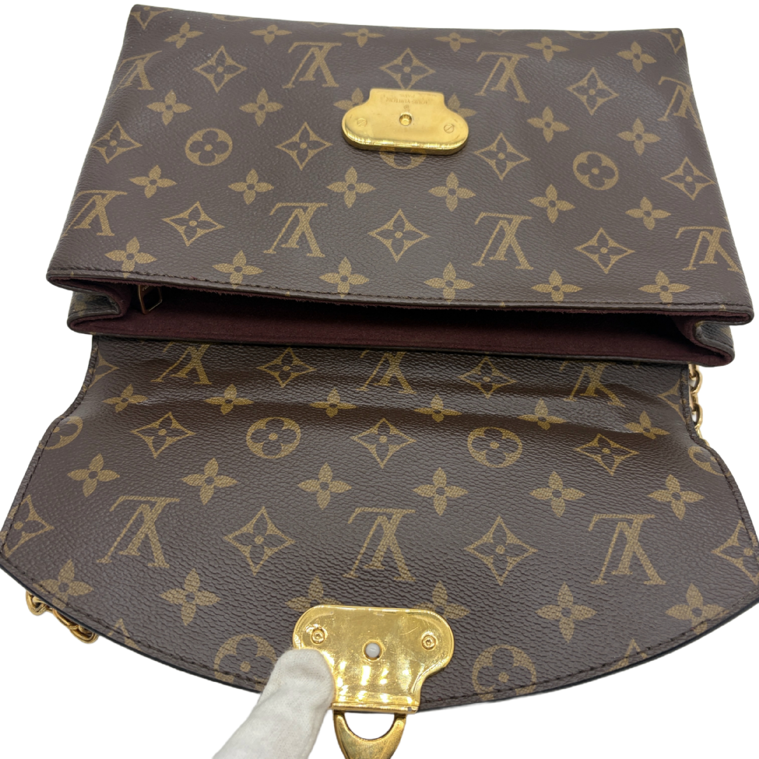 Monogram Sun Placido Chain Shoulder Bag — view 11