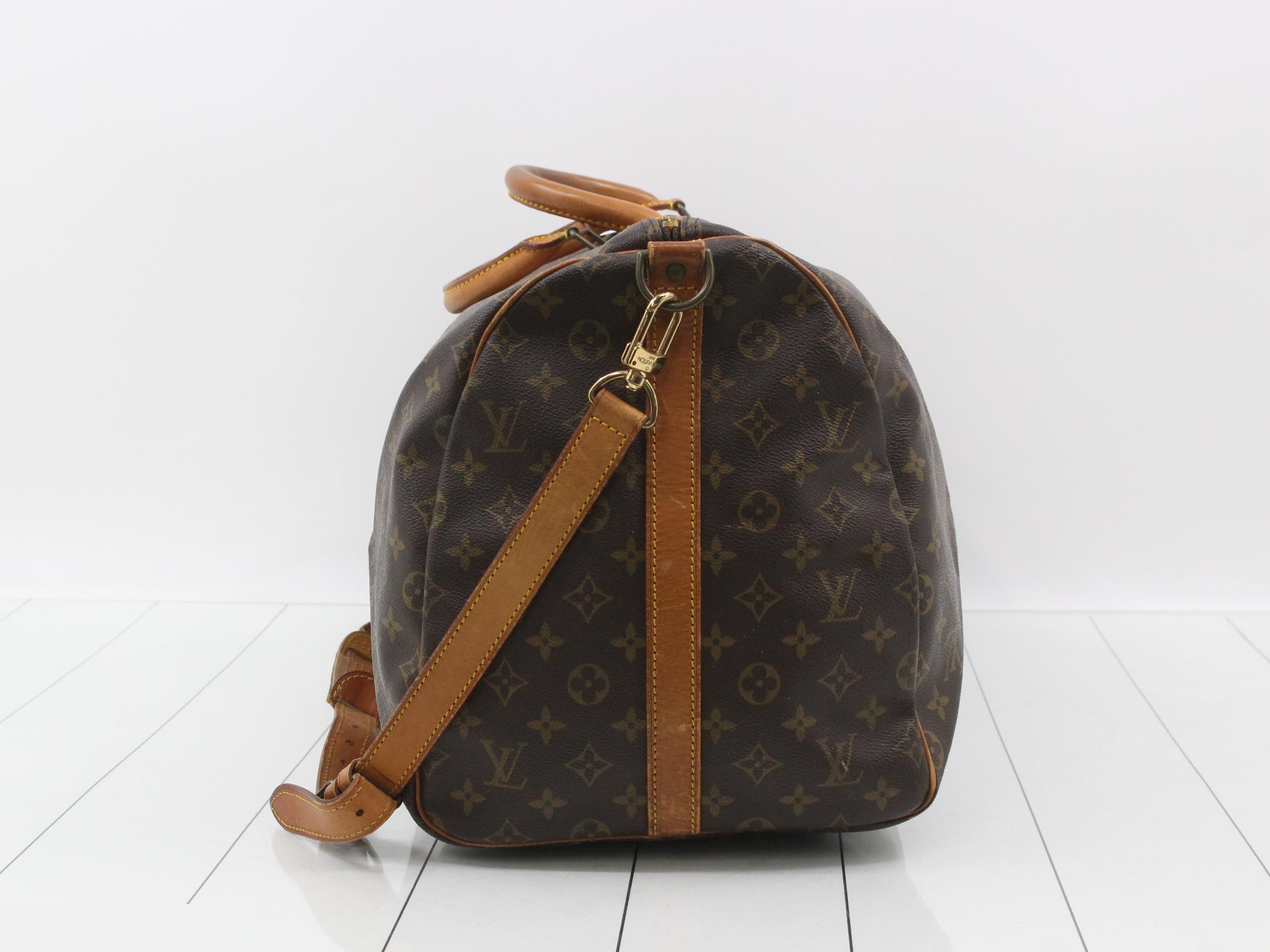Keepall Bandoulière 55 with shoulder strap — view 3