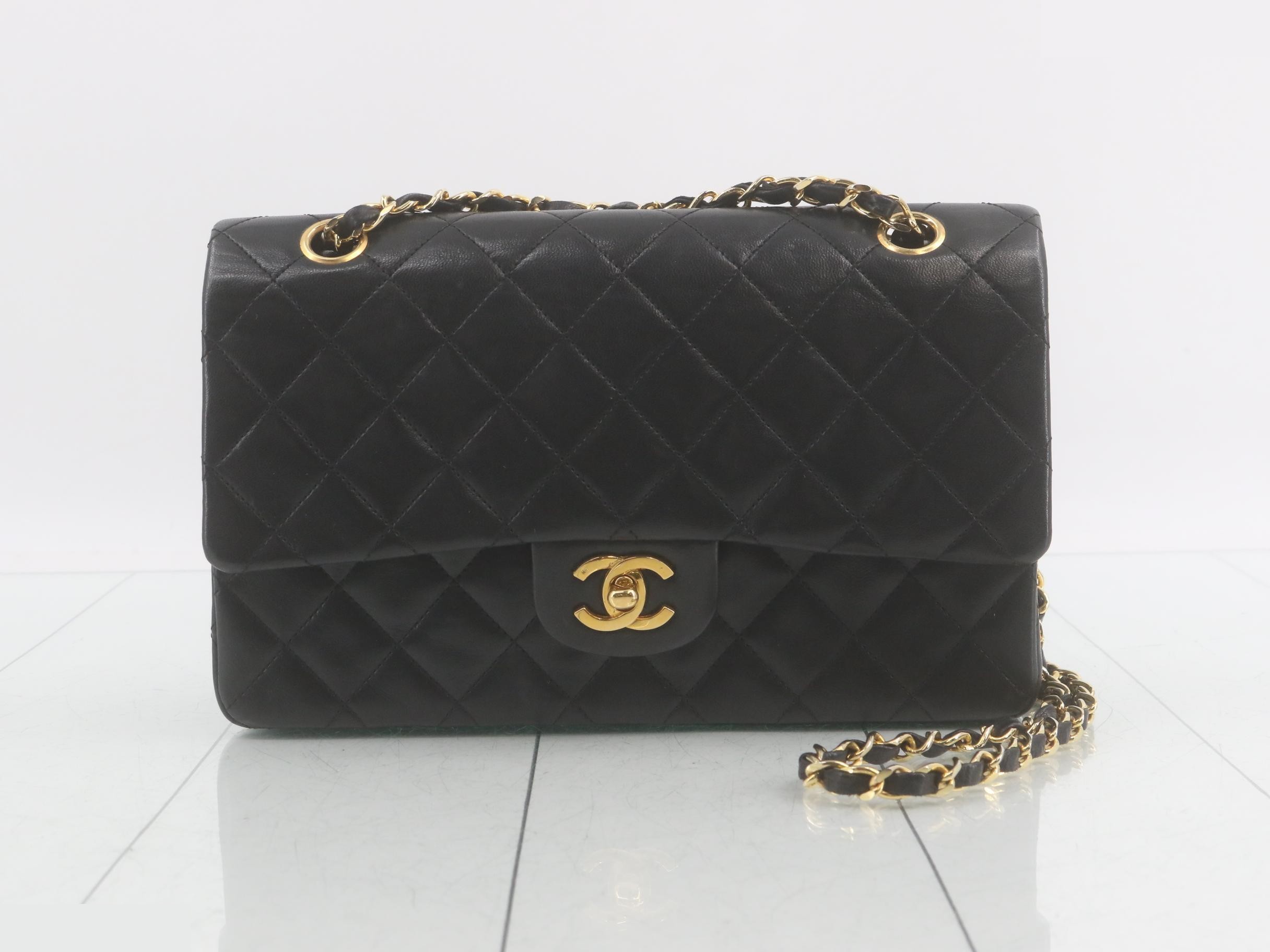 Double flap Matelassé (bag) - Shoulder bag - Black